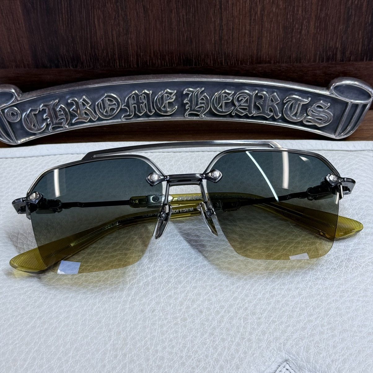 Chrome Hearts Chrome Hearts BIDI ESEM Sunglasses Size ONE SIZE - 1 Thumbnail