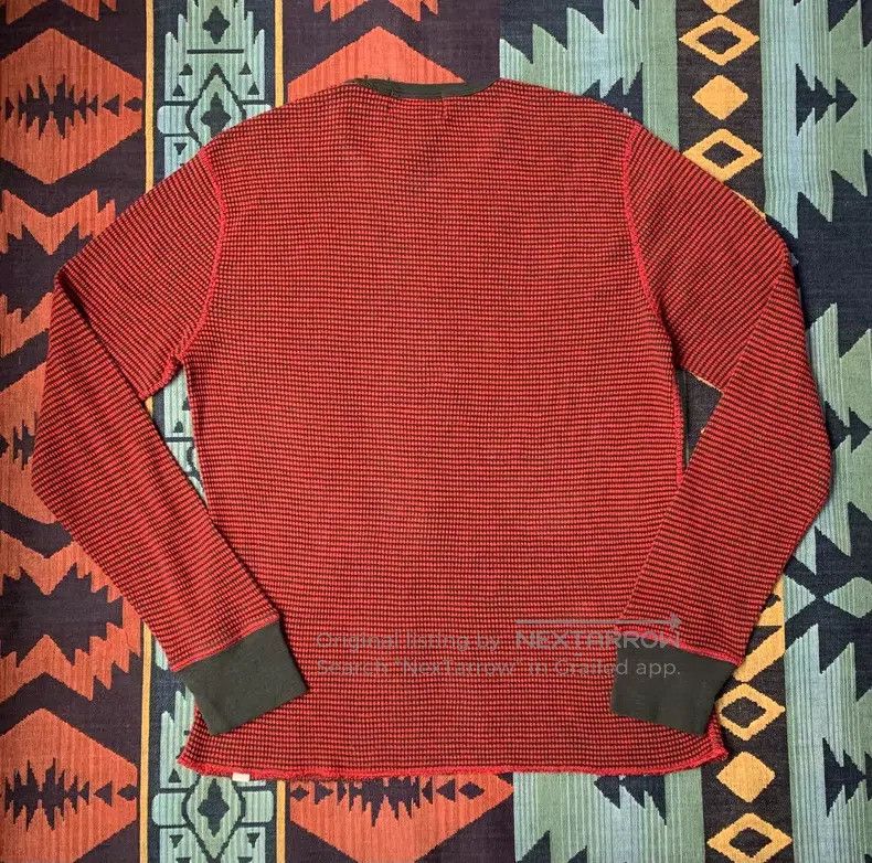 RRL Ralph Lauren RRL Ralph Lauren Waffle Long Sleeve T-Shirt Size US L / EU 52-54 / 3 - 2 Thumbnail