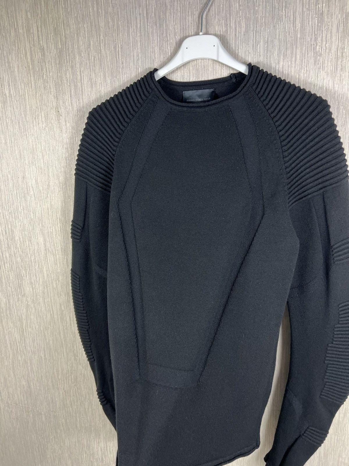 Diesel Black Gold Diesel Black Gold rayon viscose armor ribbed sweater jumper Size US S / EU 44-46 / 1 - 15 Thumbnail