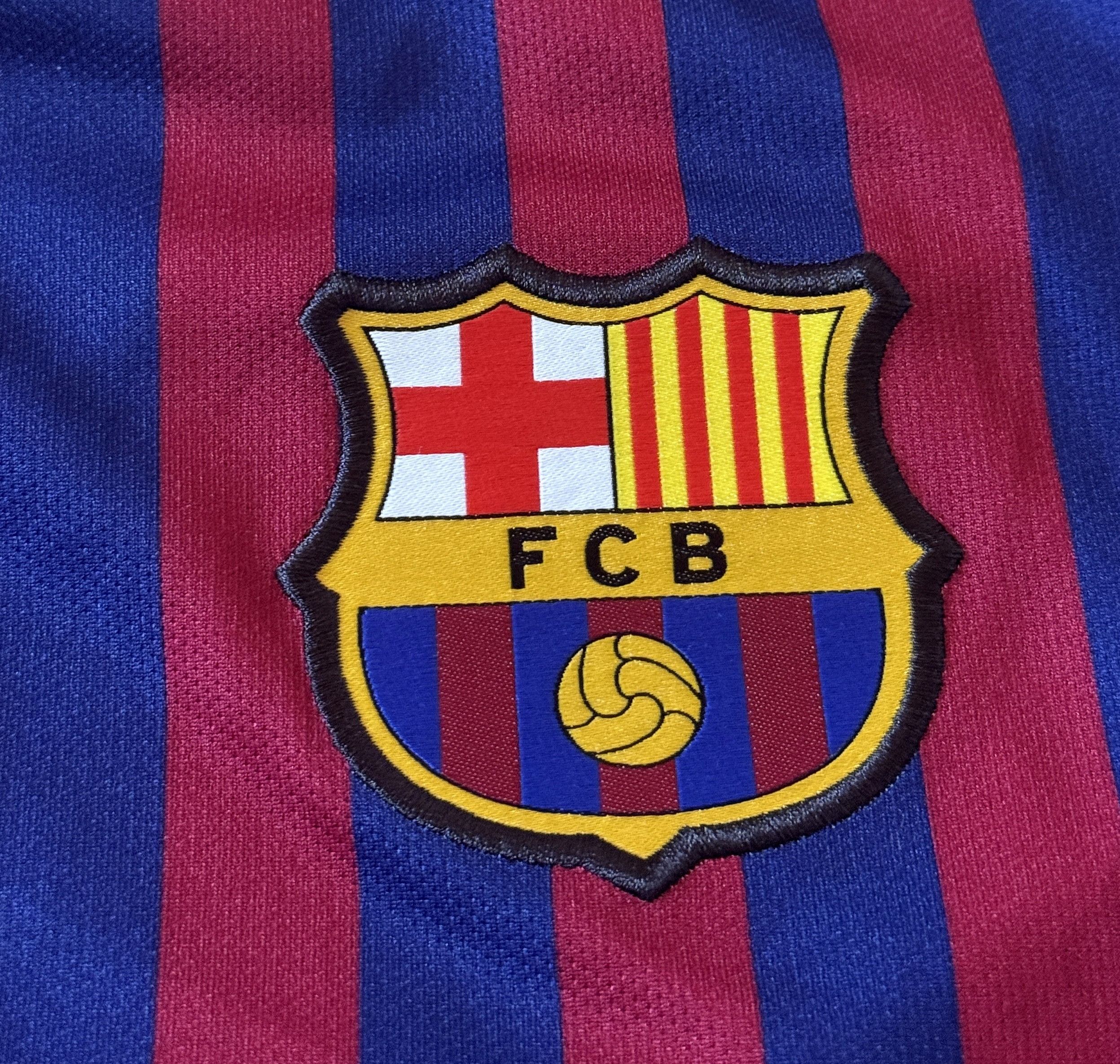 Nike BARCELONA 2018 2019 FOOTBALL SHIRT SOCCER JERSEY 894430-456 Size US XL / EU 56 / 4 - 5 Thumbnail