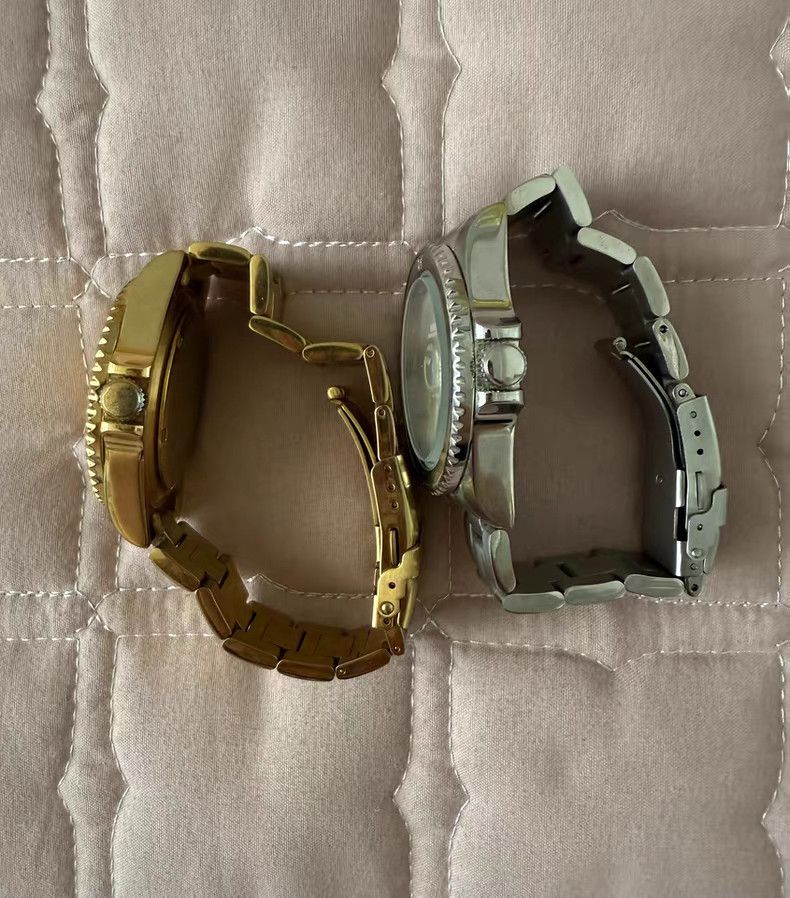 CLOT CLOT x JAM HOME MADE Gold & Silver Watch Bracelet Size 32 - 5 Thumbnail