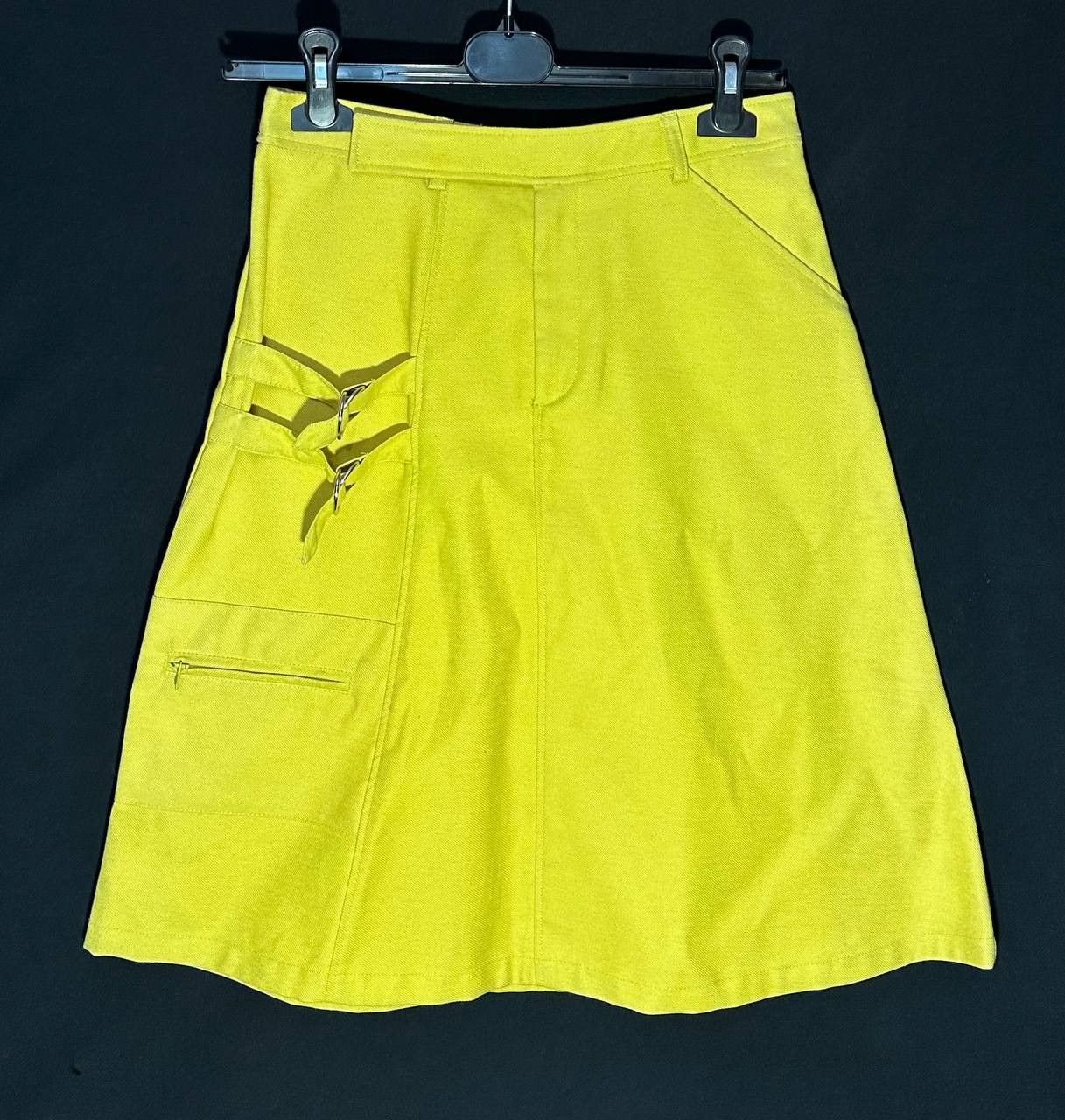 A.P.C. × Vintage A.P.C. vintage Utility Style Cotton Midi Skirt rare riri Size 27" / US 4 / IT 40 - 1 Thumbnail
