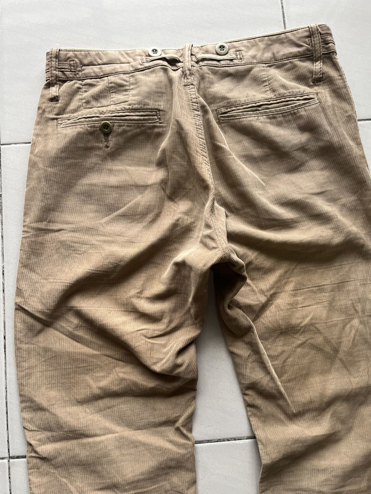 CABANE de ZUCCa Vintage 2006 Cabane De Zucca Army Corduroy Pant Size US 30 / EU 46 - 7 Thumbnail