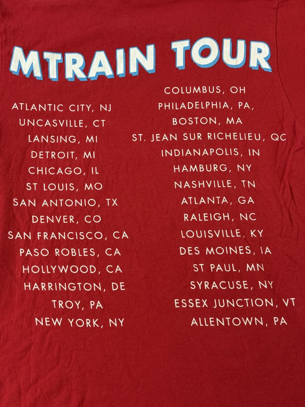 Tultex Meghan Trainor T-shirt 2015 MTrain Tour Tee - S Size US S / EU 44-46 / 1 - 5 Thumbnail