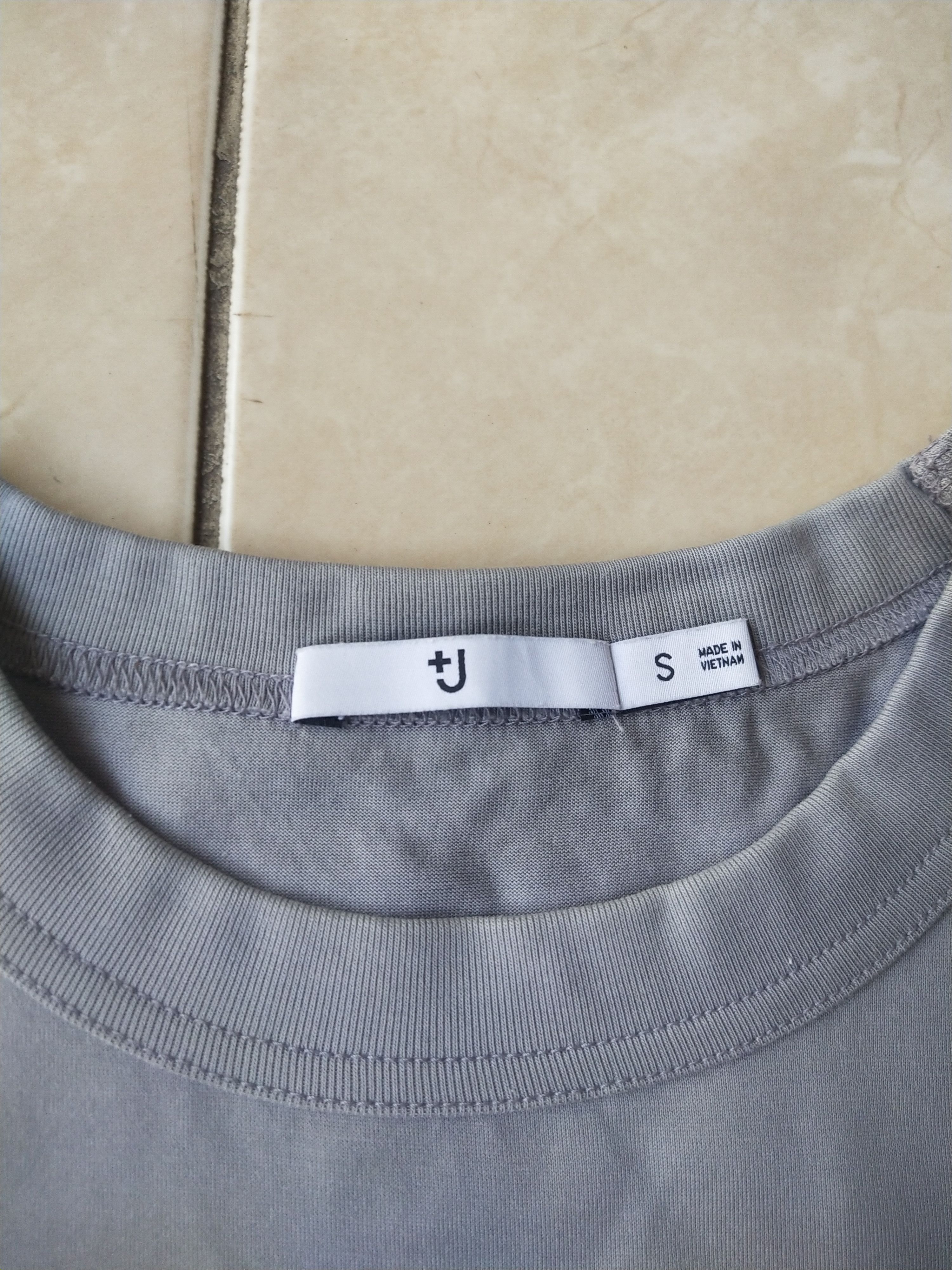 Jil Sander × Uniqlo Uniqlo +J Jil Sander Oversized Crew Neck T Shirt Grey Size US S / EU 44-46 / 1 - 4 Thumbnail