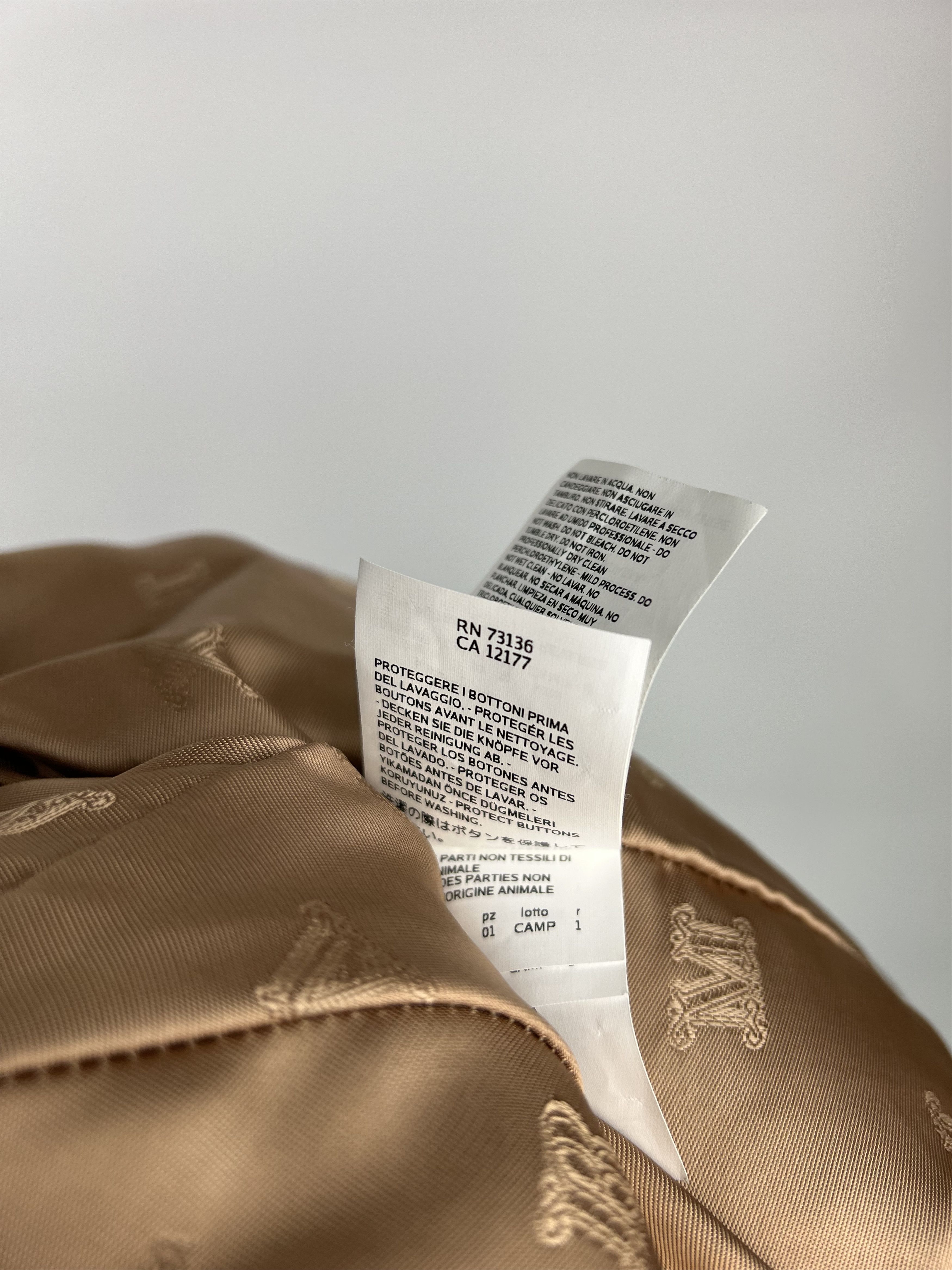 Max Mara Max Mara Teddy Bear Icon Camel Hair And Silk Blend Coat Size M / US 6-8 / IT 42-44 - 8 Thumbnail
