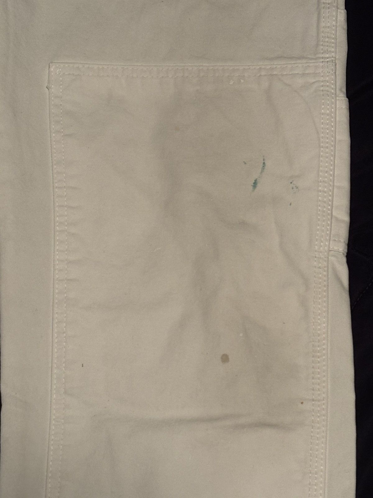 Dickies Dickies White Double Knee Work Pants Size US 33 - 3 Thumbnail