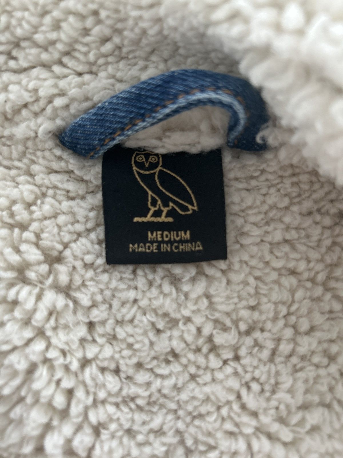 October's Very Own OVO Shearling Denim Jacket Size US M / EU 48-50 / 2 - 2 Thumbnail