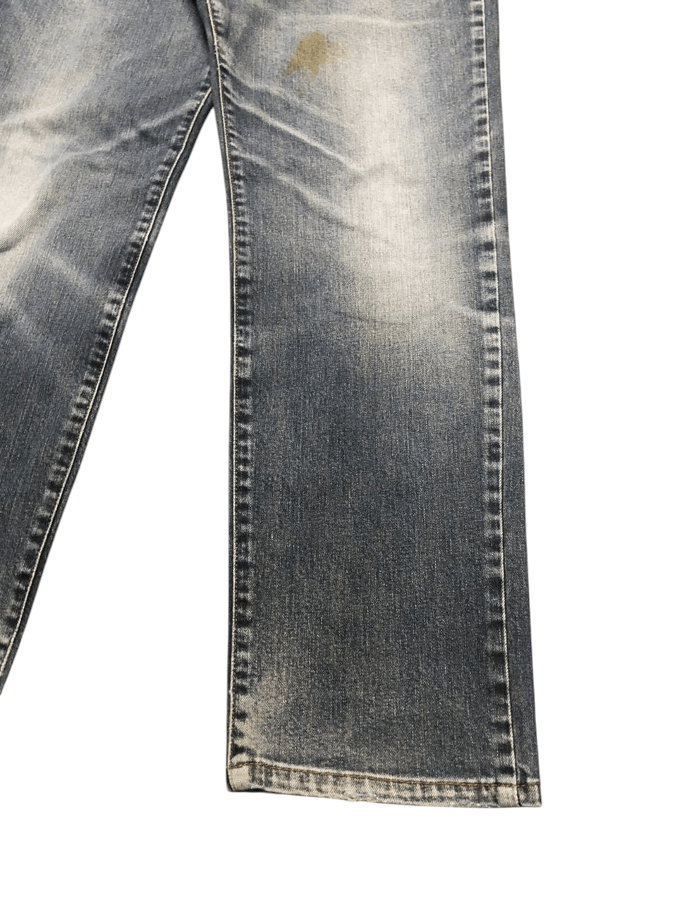 Edwin Vintage Edwin 604 Flare Distressed Dirty Denim Pants Size US 33 - 6 Thumbnail