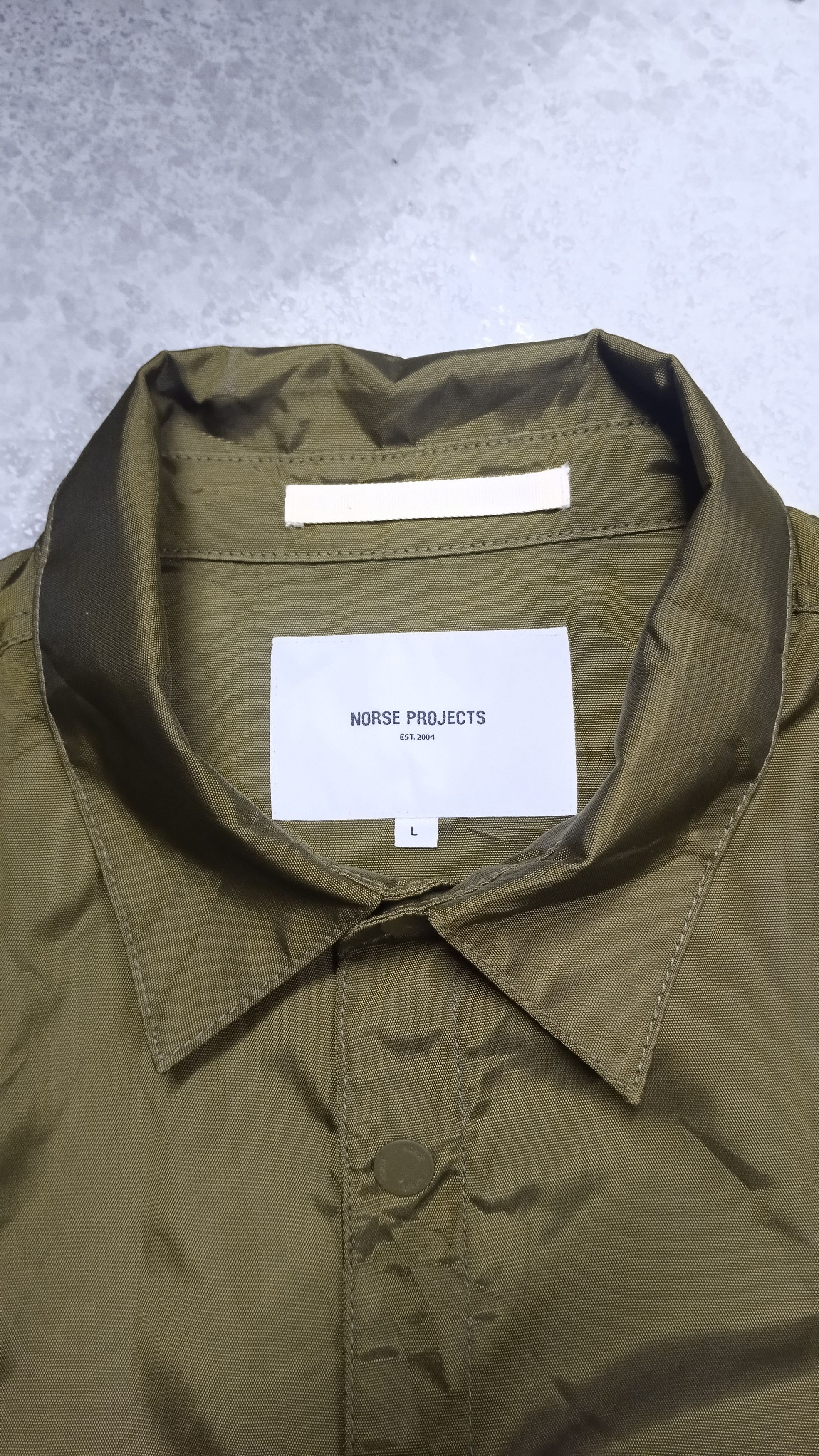 Norse Projects Norse Projects Svend Nylon Oxford Coach Jacket Size US L / EU 52-54 / 3 - 4 Thumbnail