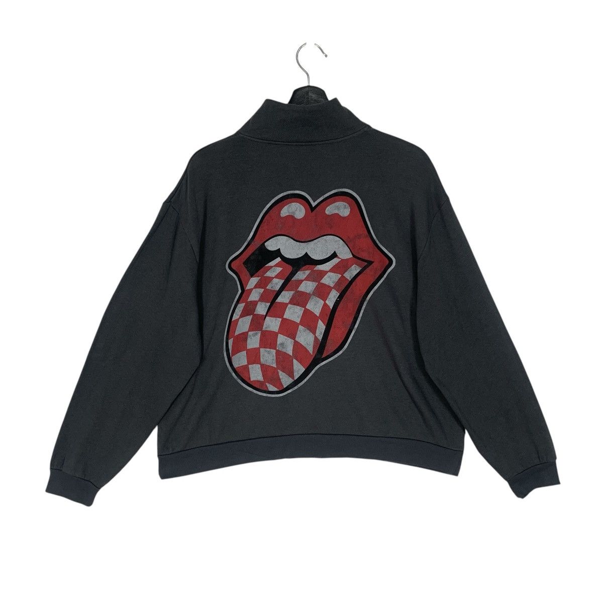 Band Tees The Rolling Stones Rock Band Band Tee Half Zippe Sweatshirt Size US XL / EU 56 / 4 - 6 Thumbnail