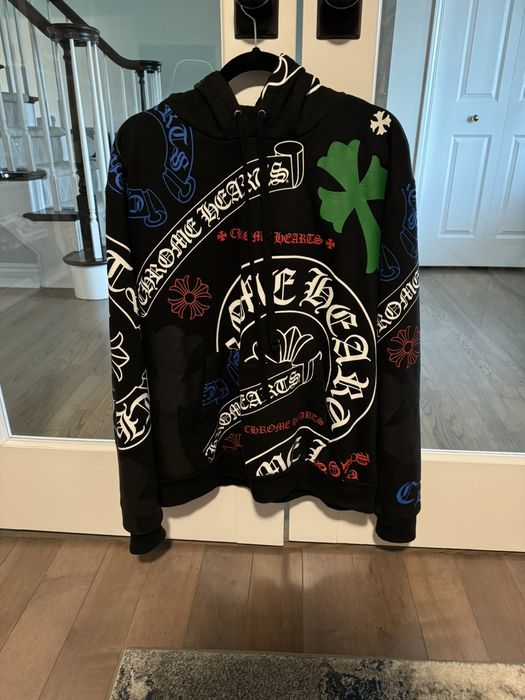Chrome Hearts Chrome Hearts Stencil Hoodie Grailed