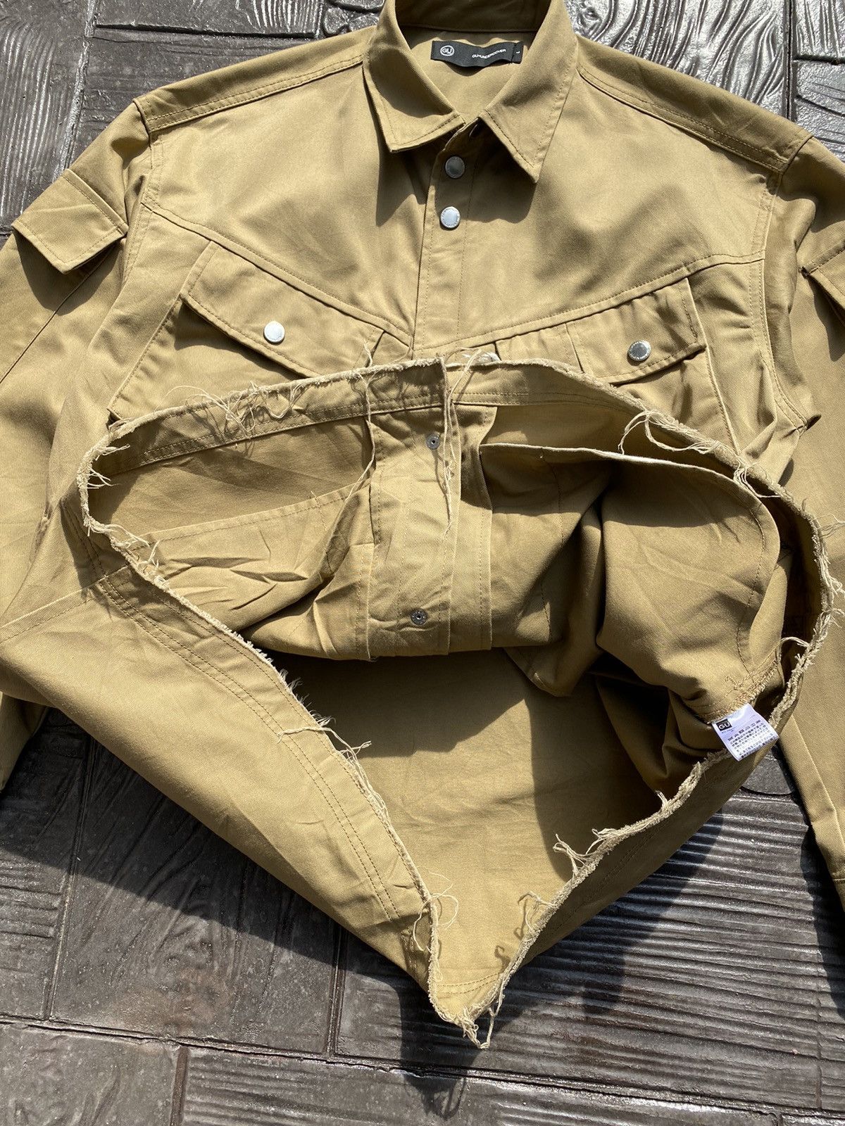 GU × Undercover F/W21 GU x UNDERCOVER Military Field Distressing Jacket Size US L / EU 52-54 / 3 - 16 Thumbnail