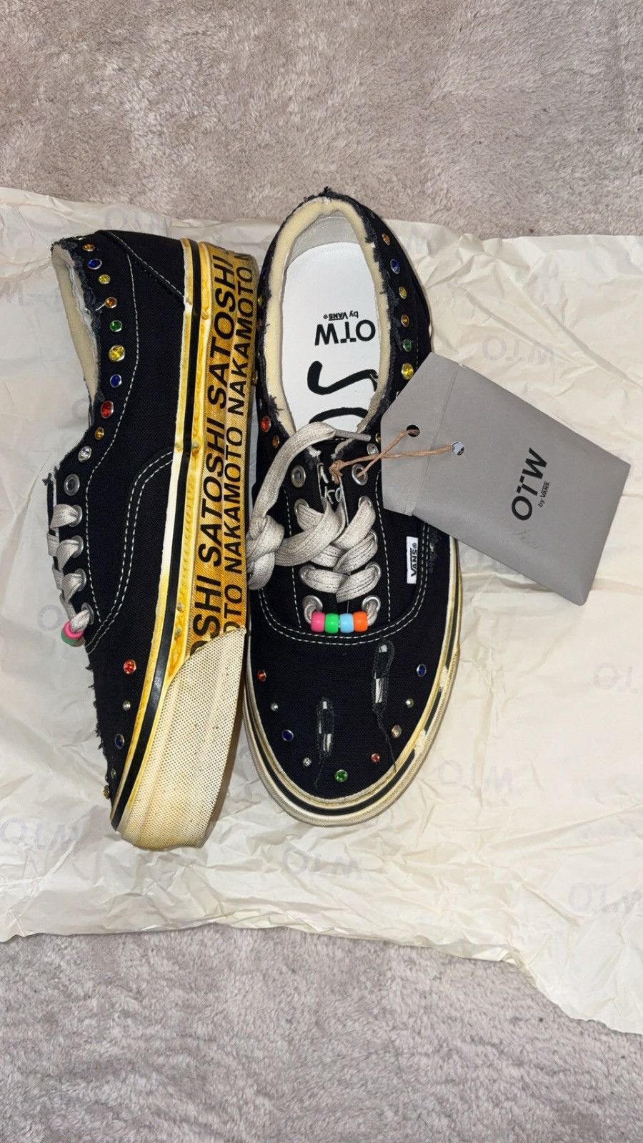 Van Vans OTW Era 95 Satoshi Nakamoto Lucky Charm Size US 9 / EU 42 - 4 Thumbnail
