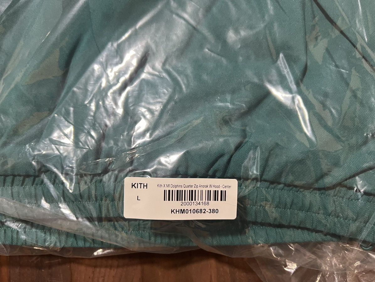 Kith × NFL Kith & '47 for the NFL: Dolphins Quarter Zip Anorak Hood Size US L / EU 52-54 / 3 - 9 Thumbnail
