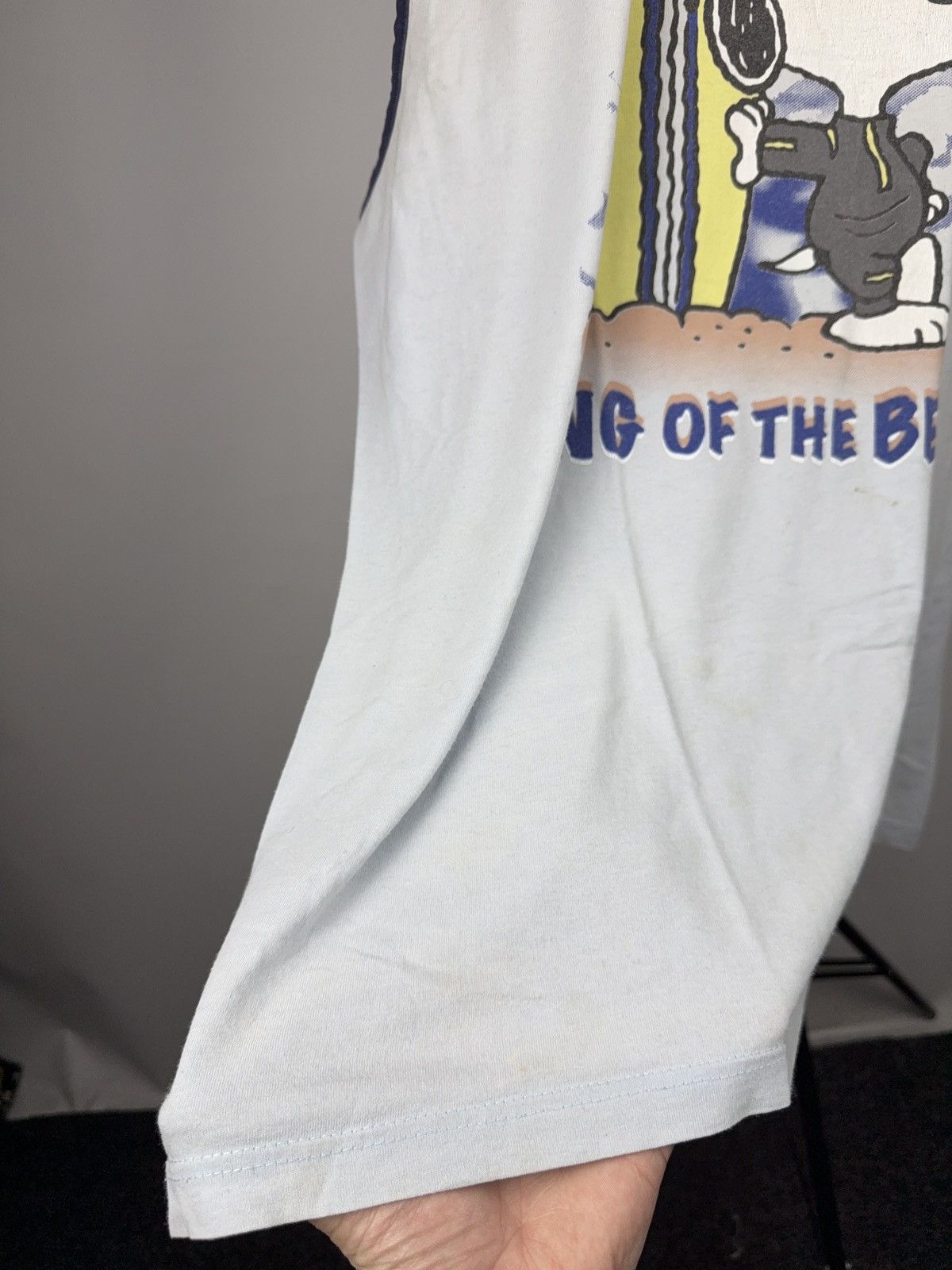 Peanuts 80s Peanuts Vintage Snoopy King Of The Beach Surf Sleeveless Size US XXL / EU 58 / 5 - 16 Thumbnail