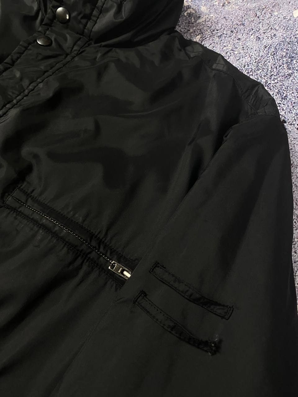 Givenchy Rare Vintage Givenchy Nylon Long Coat Jacket Size US L / EU 52-54 / 3 - 9 Thumbnail
