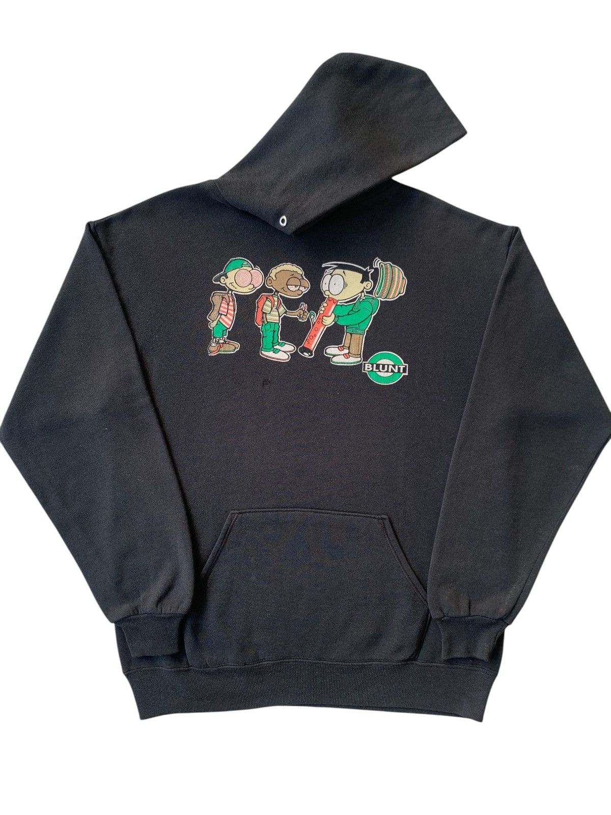 Other RARE vintage 90s BLUNT skateboard hoodie Size US XL / EU 56 / 4 - 1 Thumbnail
