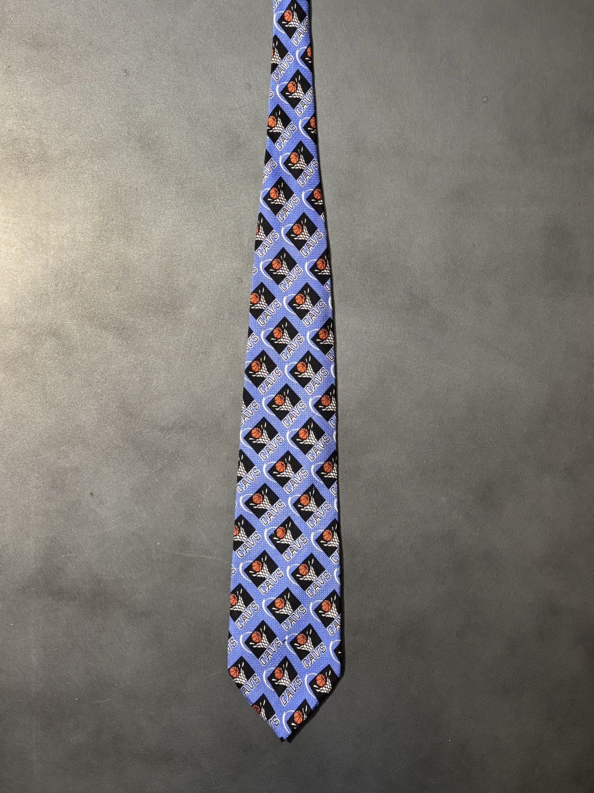 NBA Vintage Cleveland Cavaliers Tie NBA Draft Day 90s Limited Ed Size ONE SIZE - 2 Thumbnail