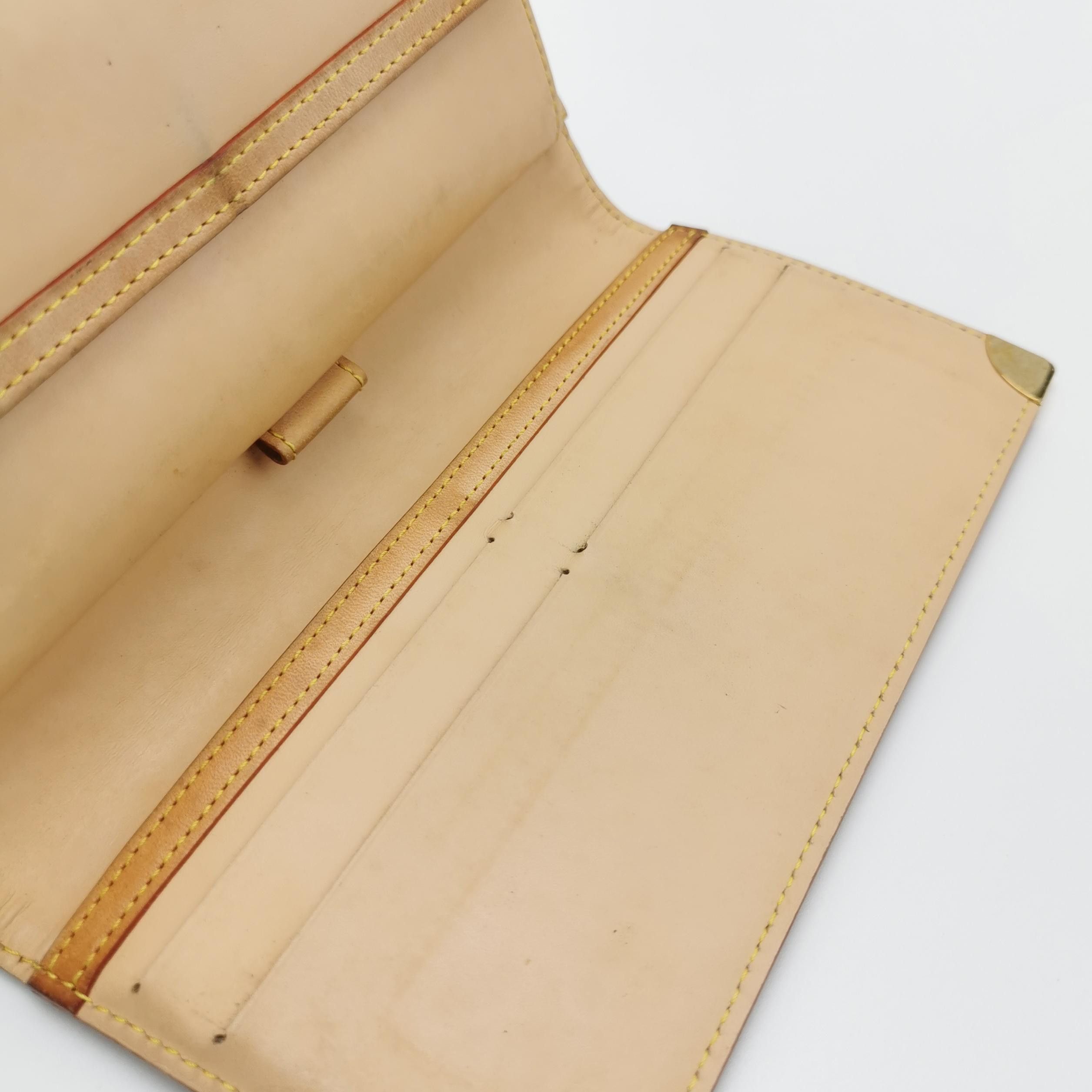 Louis Vuitton Louis Vuitton (LV) Vegetable Tanned Leather and Black Trico Size ONE SIZE - 7 Thumbnail