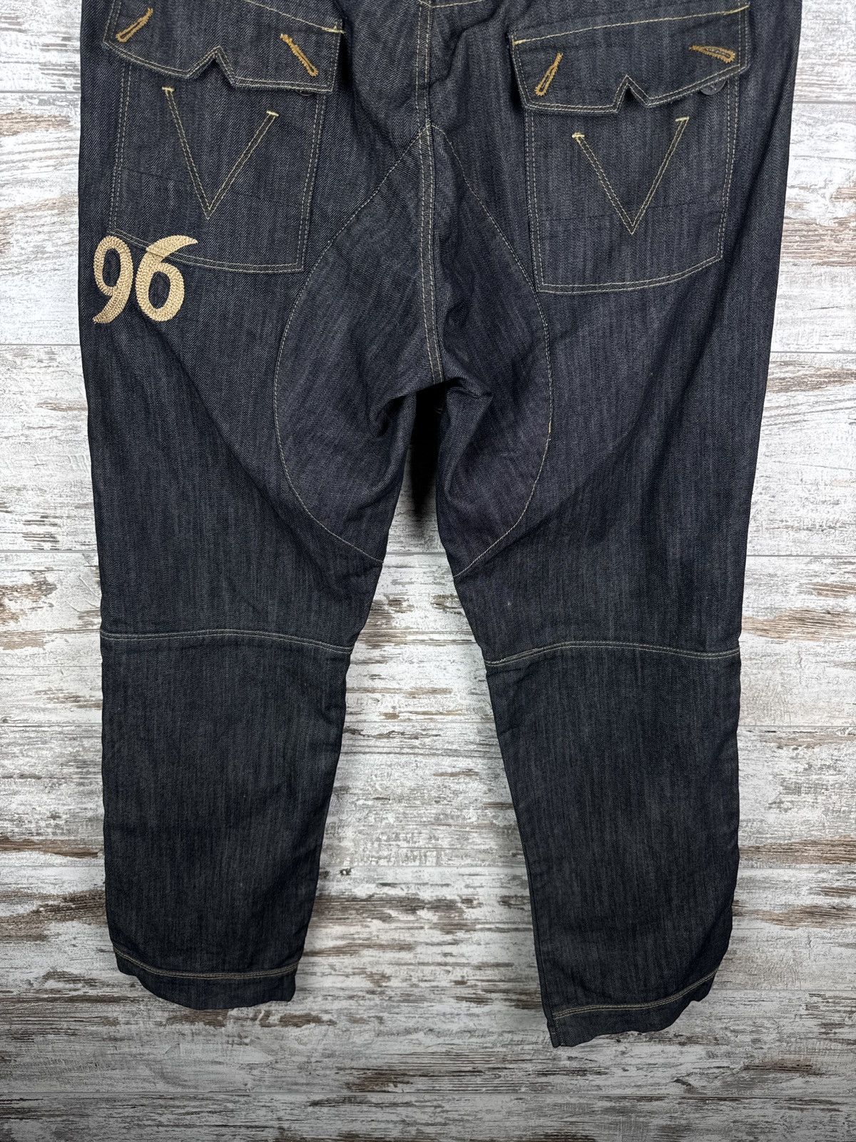 G-Star × Vintage Mens Vintage G star raw 96 jeans denim pants heritage embro Size US 36 / EU 52 - 10 Thumbnail