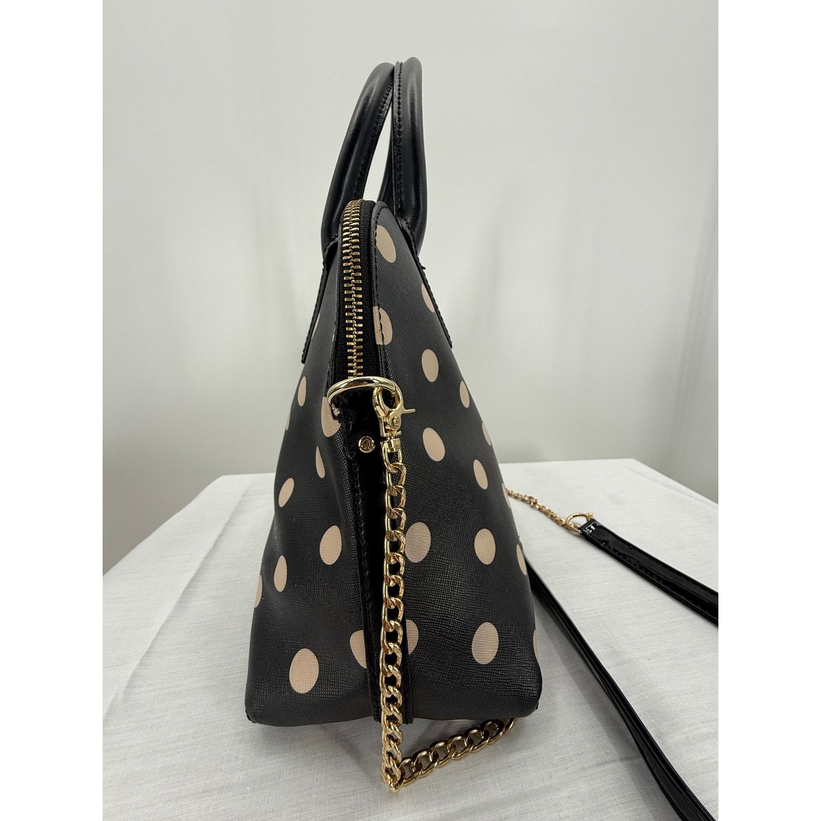Kate Spade Kate Spade Rachelle Wellesley Polka Dot Satchel Crossbody Size ONE SIZE - 11 Thumbnail
