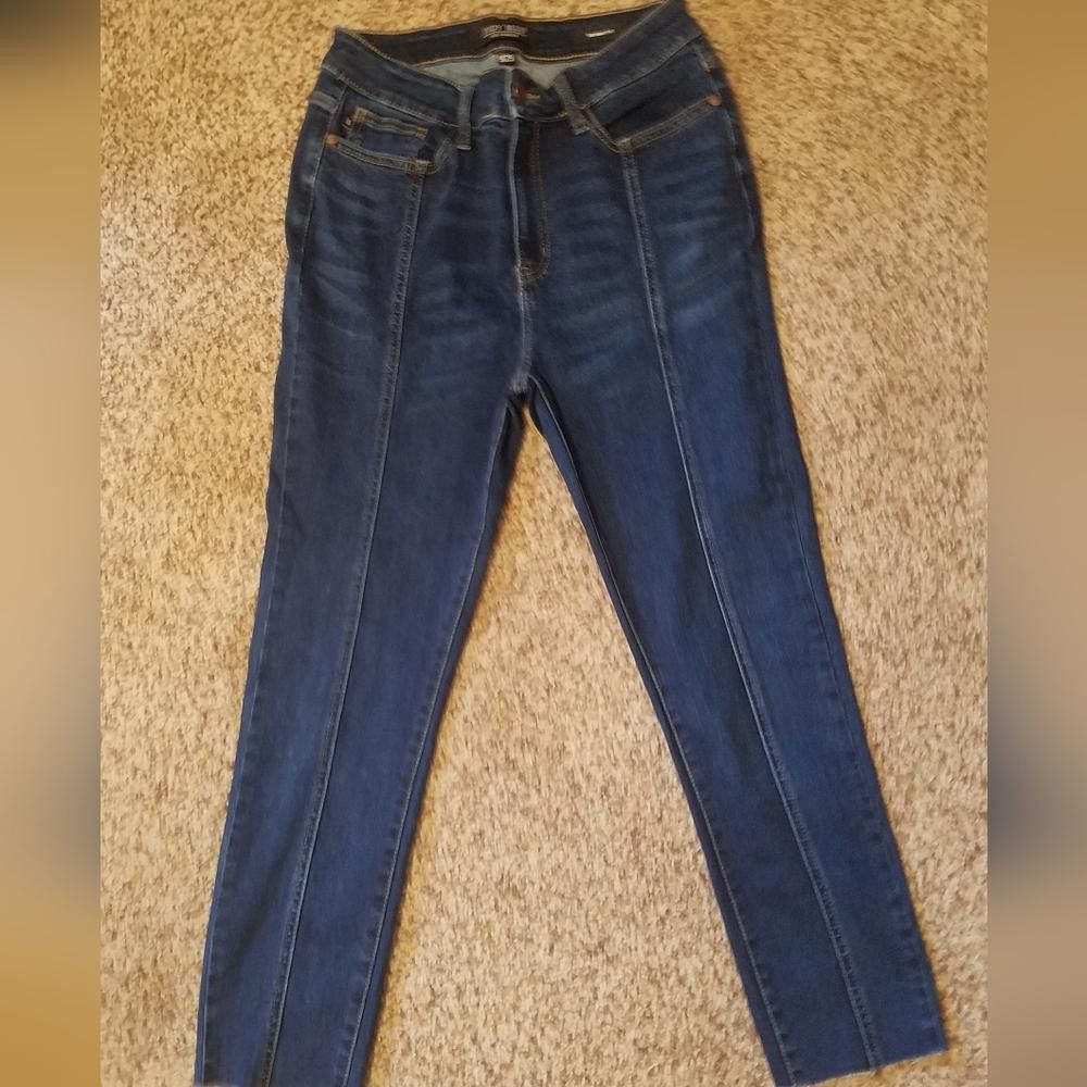 Designer Judy Blue Skinny Fit Jean's Size 9/29 Size 30" / US 8 / IT 44 - 2 Thumbnail