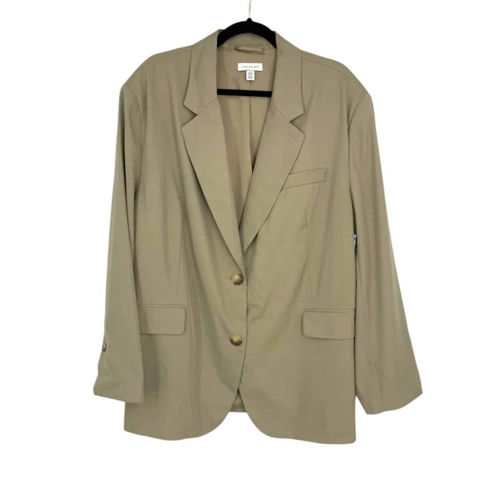 Topshop TopShop Tailored Light-weight Blazer Size 8 NWOT $119 MSRP Size M / US 6-8 / IT 42-44 - 3 Thumbnail