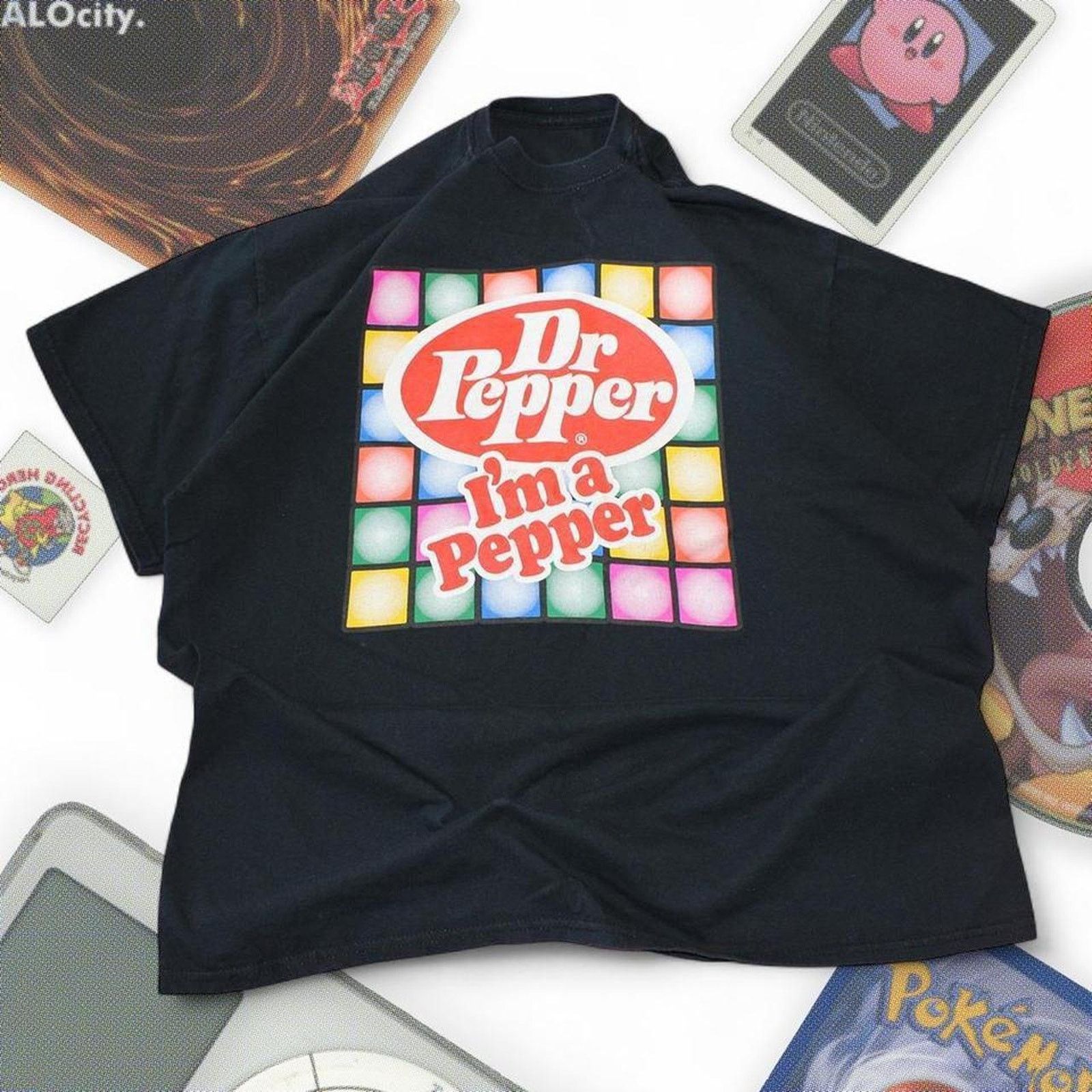 & Other Stories Y2K Black Dr.Pepper Graphic Tee Size US L / EU 52-54 / 3 - 1 Thumbnail