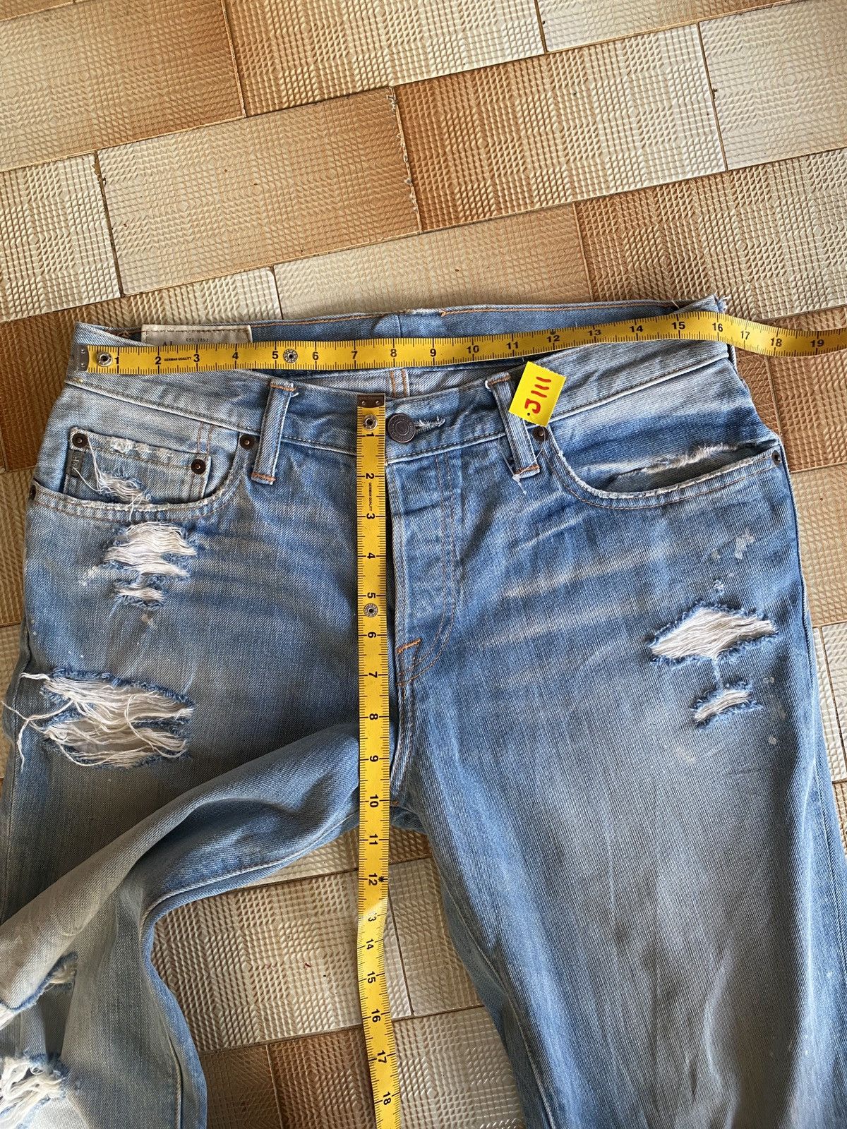 14th Addiction × Abercrombie & Fitch × PPFM Vintage ambercrombe &fitch straight cut denim Size US 32 / EU 48 - 5 Thumbnail