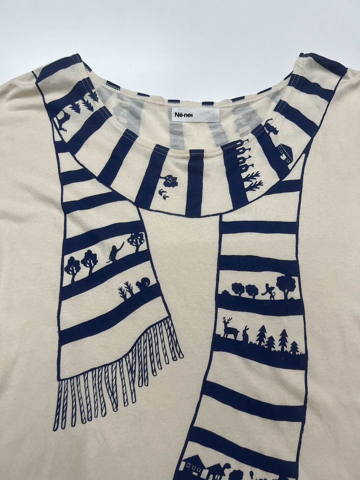 Issey Miyake × Ne-Net NE-NET BY ISSEY MIYAKE TSHIRT SHORT SLEEVE Size XL / US 12-14 / IT 48-50 - 3 Thumbnail