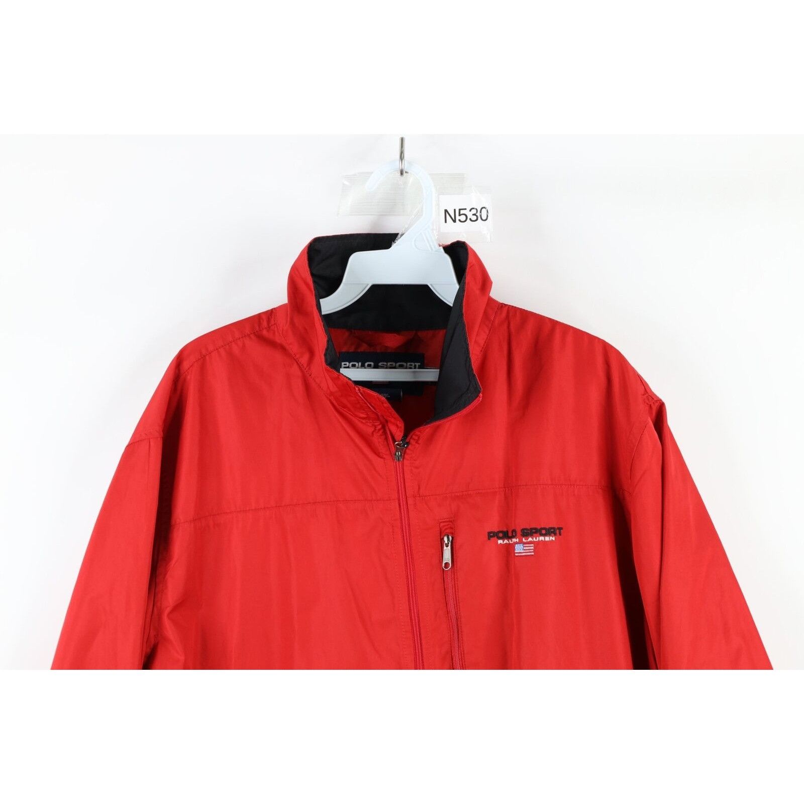 Ralph Lauren × Vintage Vintage 90s Polo Sport Ralph Lauren Windbreaker Size US M / EU 48-50 / 2 - 2 Thumbnail