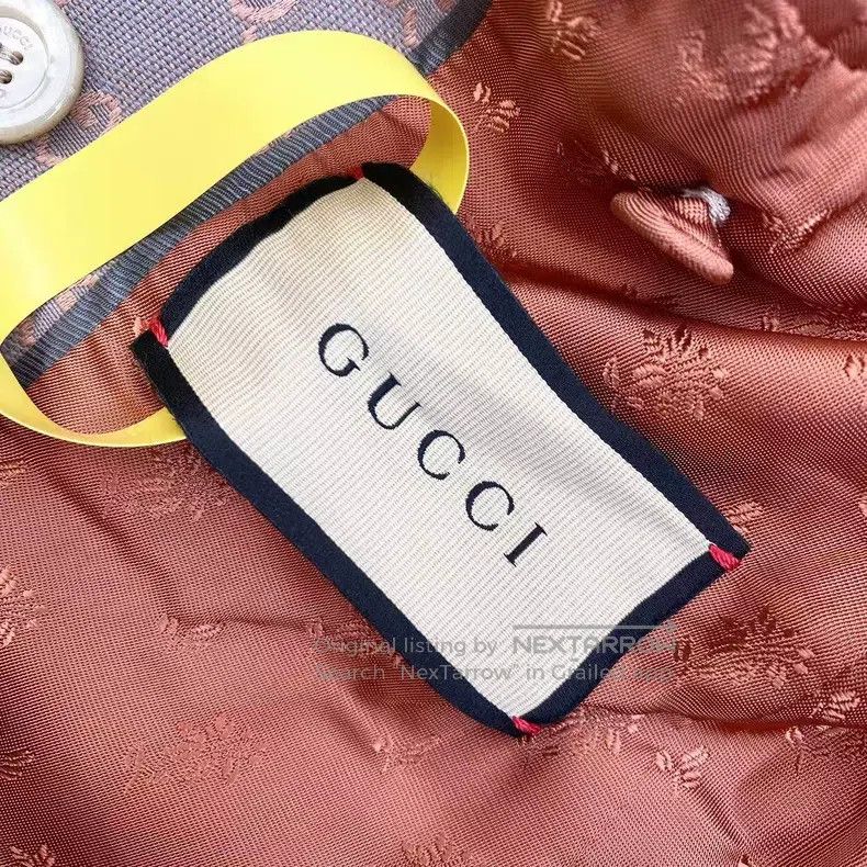 Gucci Gucci Old-fashioned full-print suit jacket Size XS / US 0-2 / IT 36-38 - 4 Thumbnail