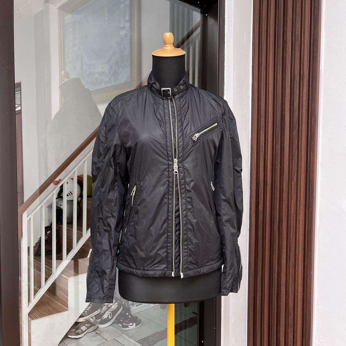 Japanese Brand Japanese Brand Biker Jacket Style "collective union station" Size M / US 6-8 / IT 42-44 - 10 Thumbnail