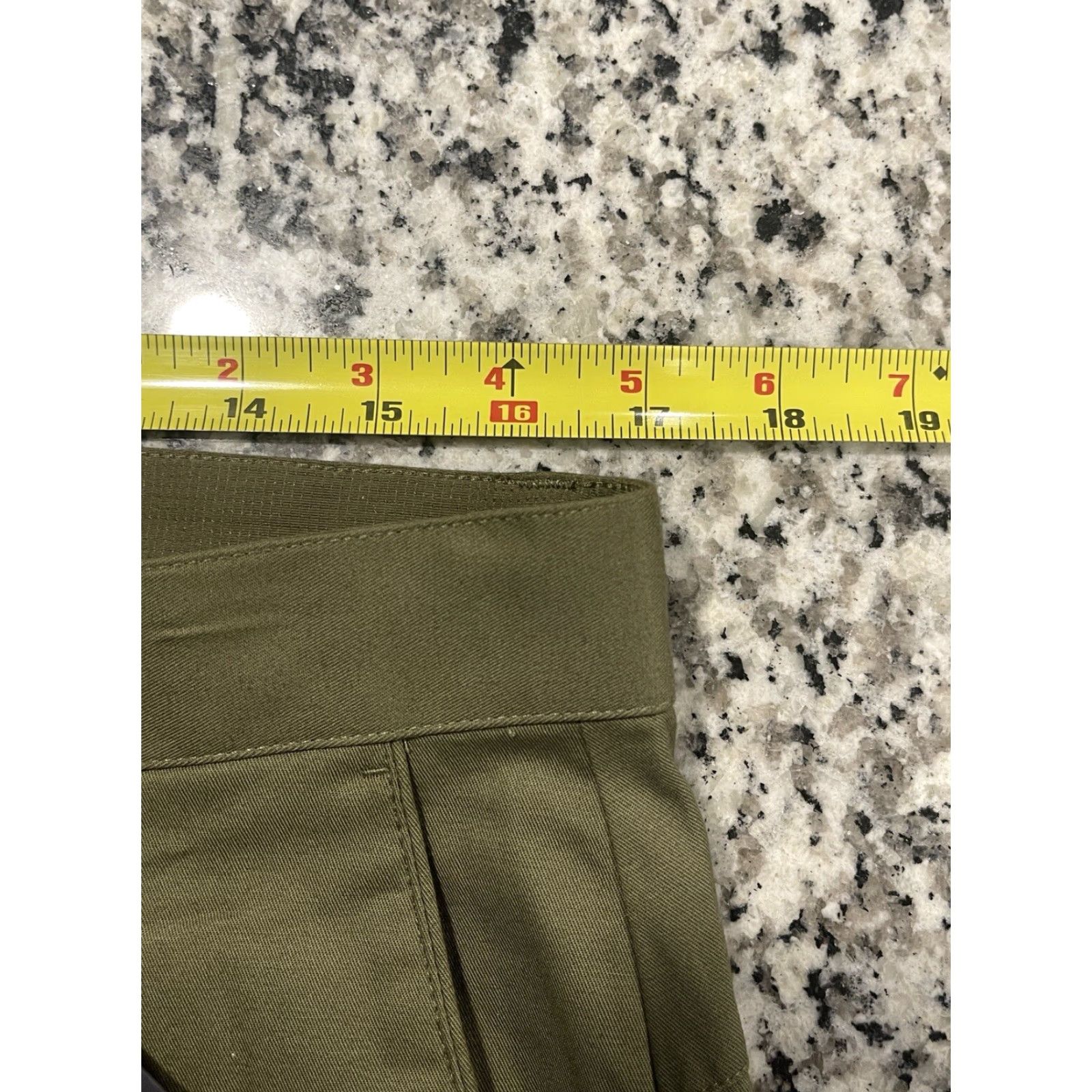 Fabletics Fabletics Pants Men 34x30 Green Slim Chino Stretch Flat Front Button Zip NWT Size US 34 / EU 50 - 3 Thumbnail