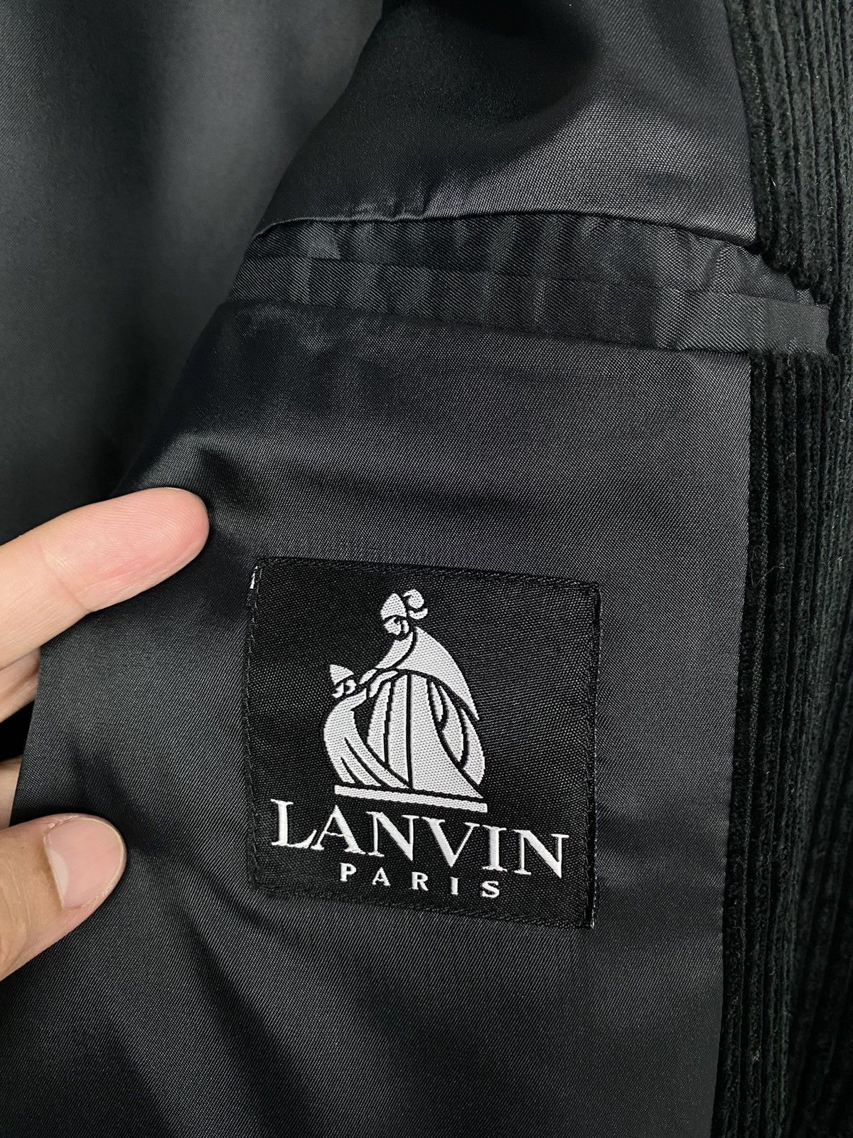 Lanvin Rare‼️ Vintage Lanvin Paris Corduroy Blazer Made in Japan Size US M / EU 48-50 / 2 - 6 Thumbnail