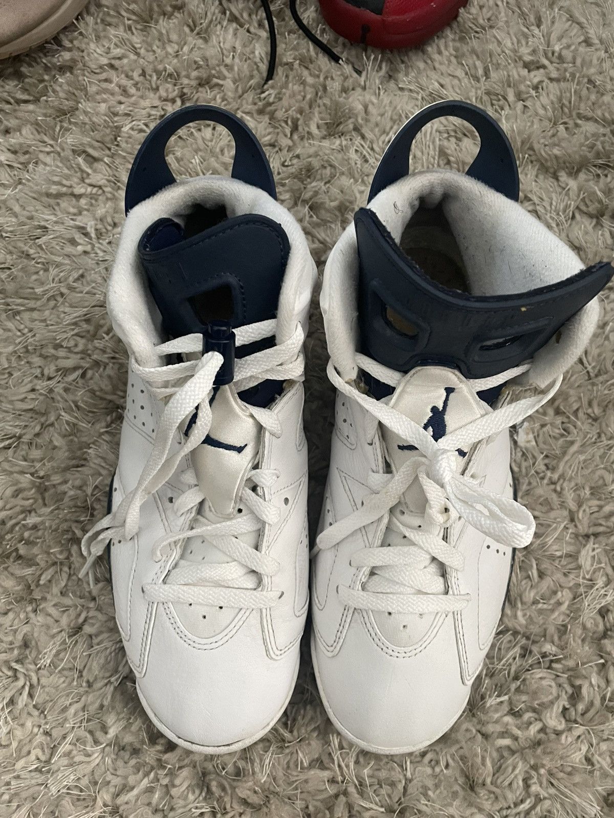 Jordan Brand Jordan 6 Midnight Navy 2022 Size US 7.5 / EU 40-41 - 5 Thumbnail