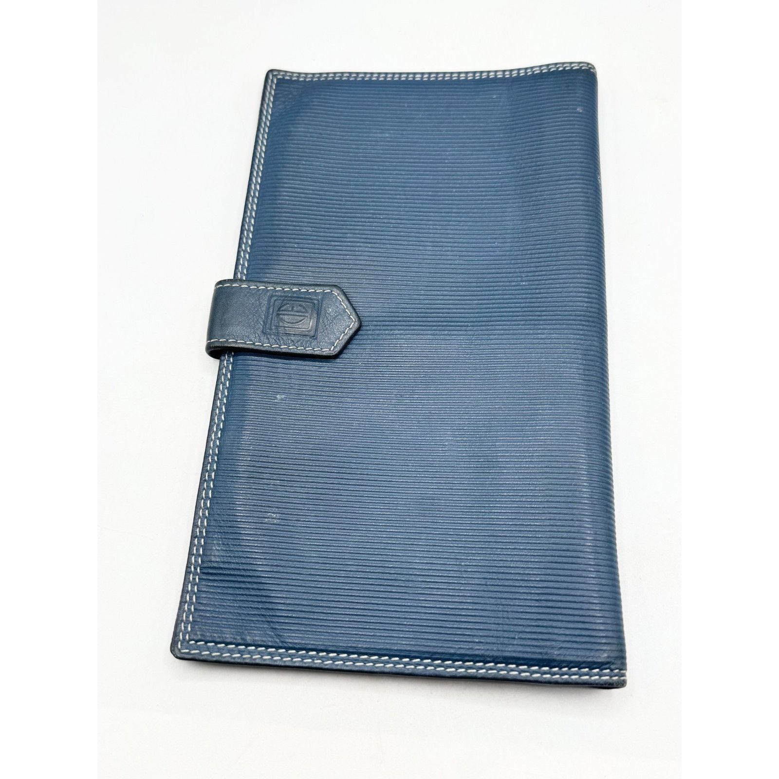 Vintage Vintage Donna Elena Leather blue wallet Size ONE SIZE - 2 Thumbnail
