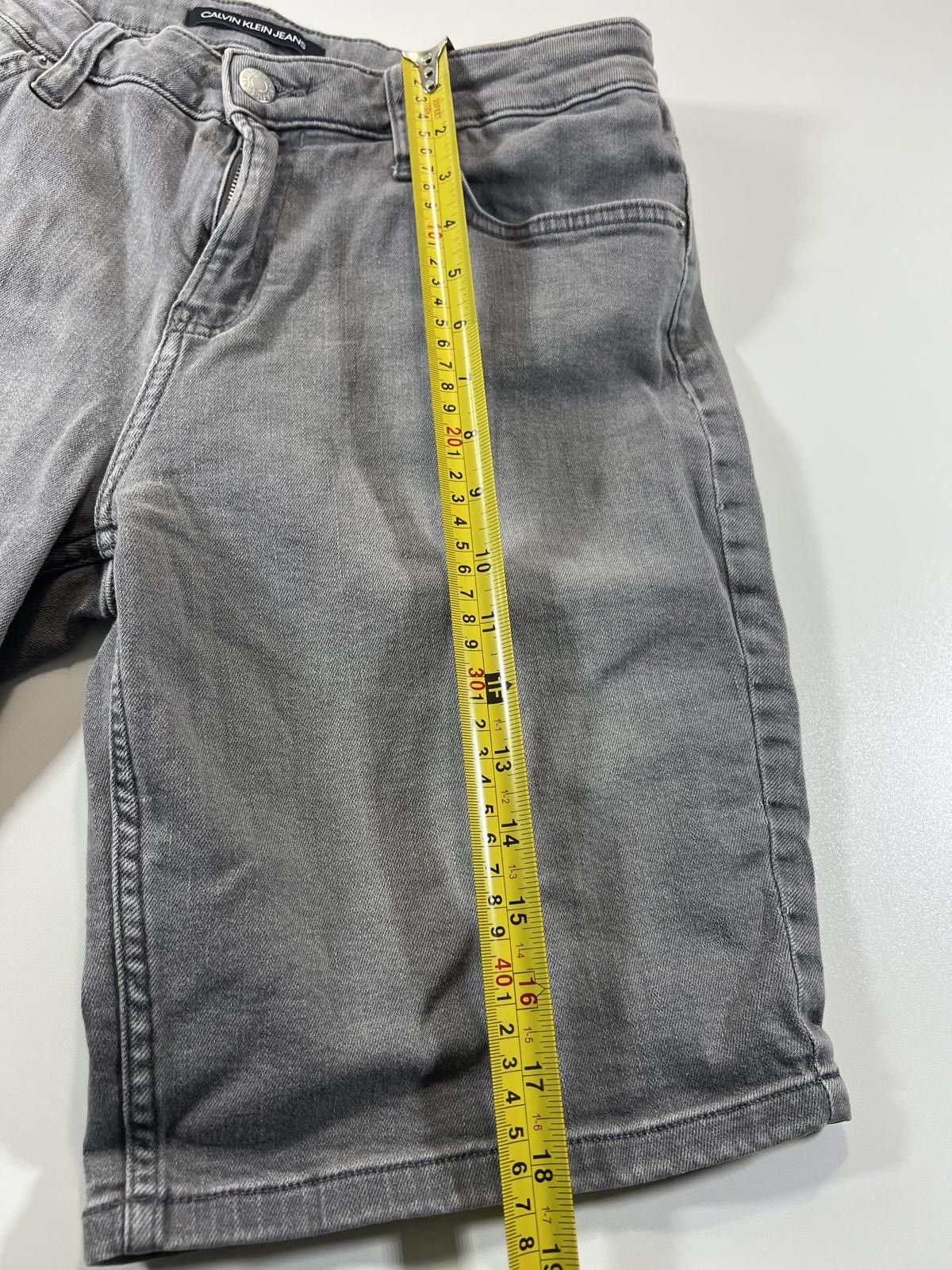 Other Calvin Klein Jeans womens Grey Denim Shorts Size ONE SIZE - 5 Thumbnail