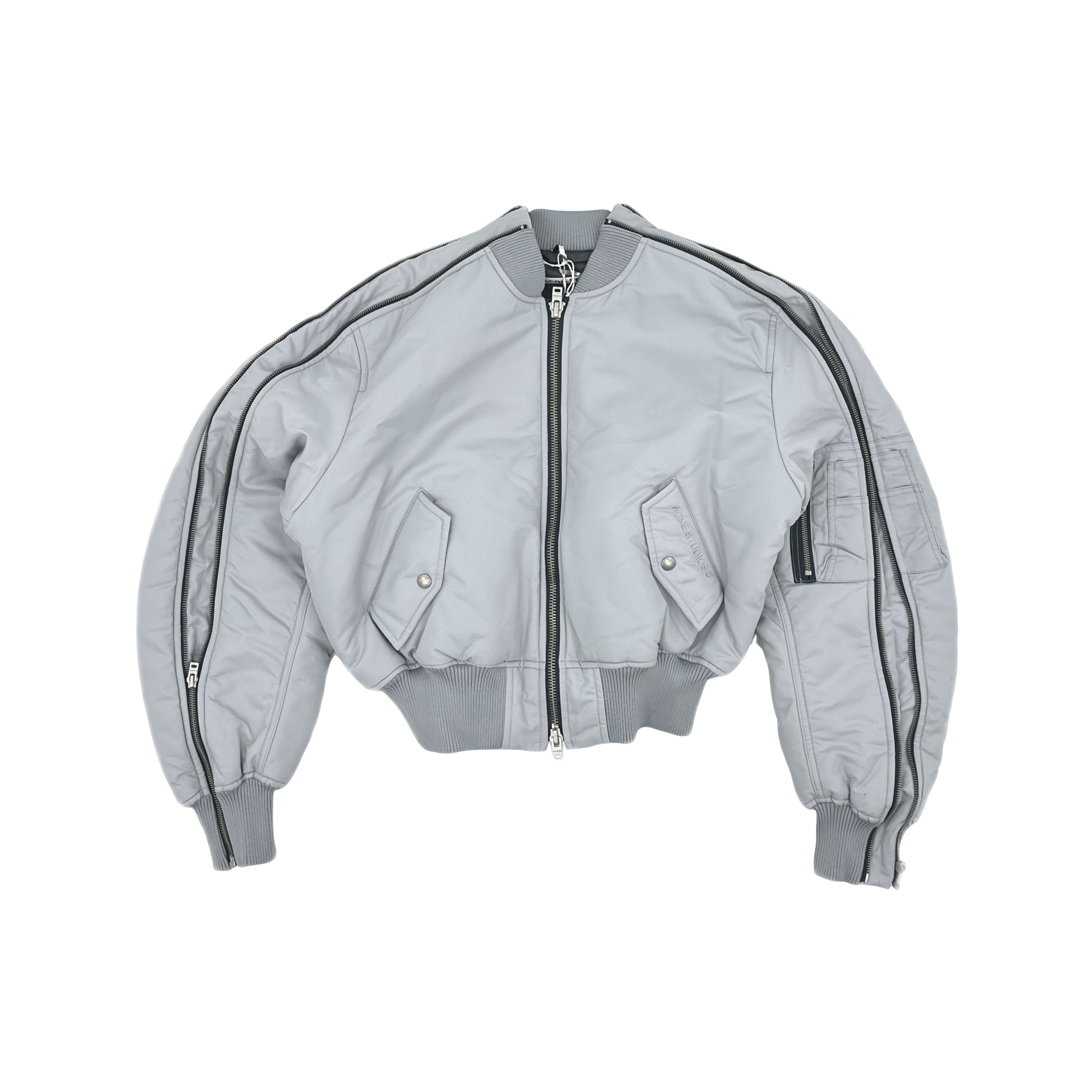 Acne Studios Acne Studios SS24 Powder Blue Bomber Jacket 30 Size XXS / US 00 / IT 34 - 1 Thumbnail