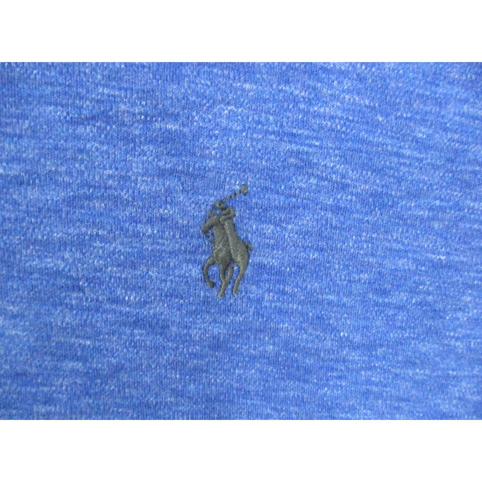 Polo Ralph Lauren Polo Ralph Lauren Shirt Polo Men 2XB Heathered Blue 2XL Navy/Navy Blue Heathered Polo Shirt Mens Vintage Multiple Keywords Size US XXL / EU 58 / 5 - 2 Thumbnail