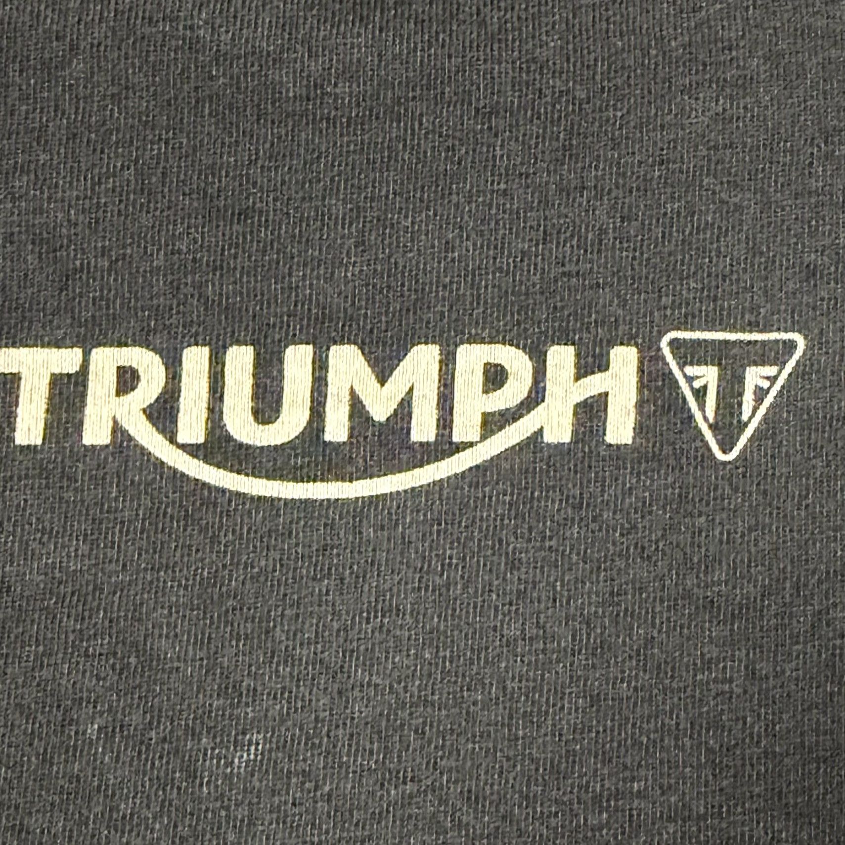 Vintage Triumph Shirt Mens Large Black Graphic Logo Crewneck Short Sleeve Tee Size US L / EU 52-54 / 3 - 3 Thumbnail