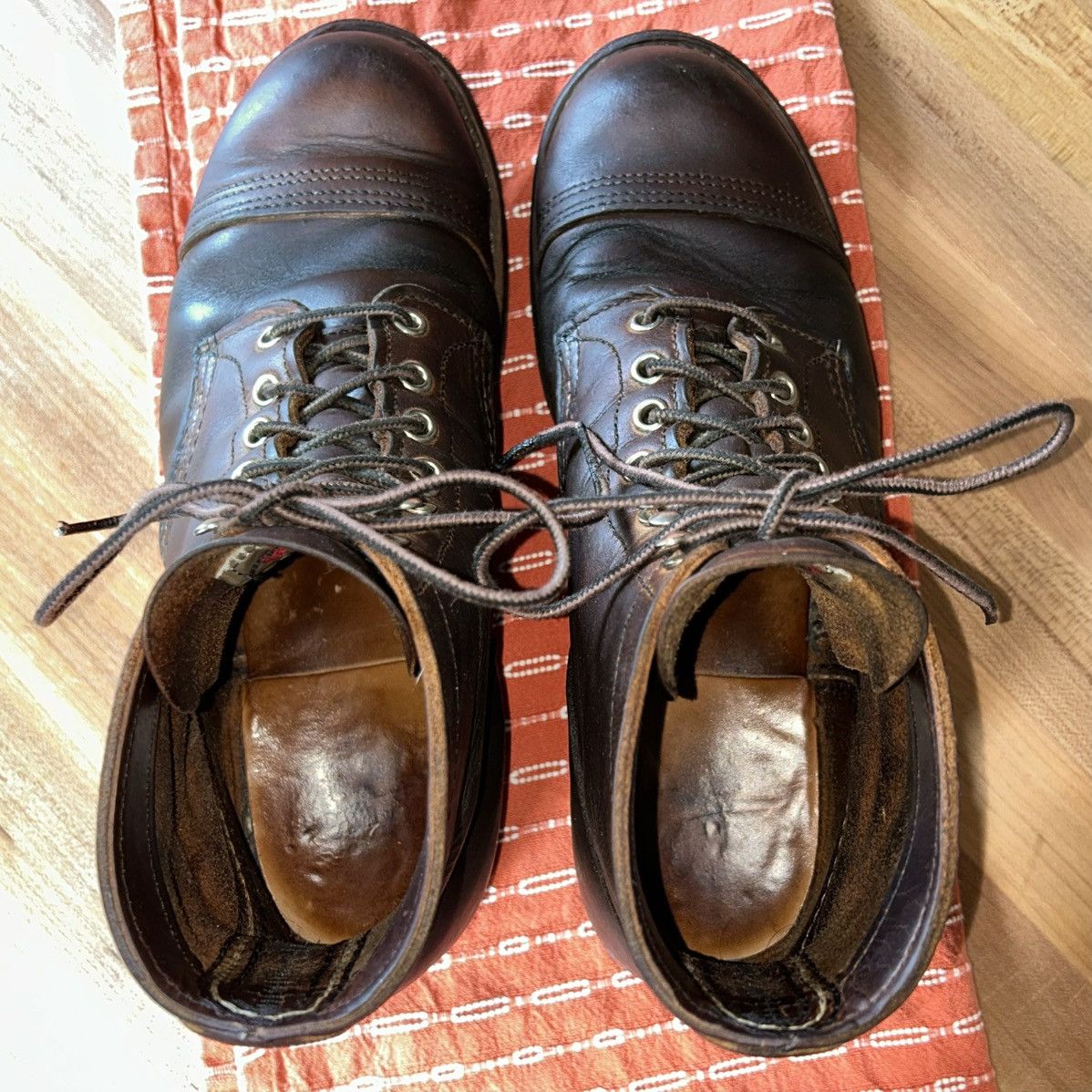 Red Wing Iron Ranger | 6-inch Boot in Copper Rough & Tough Leather Size US 8.5 / EU 41-42 - 5 Thumbnail