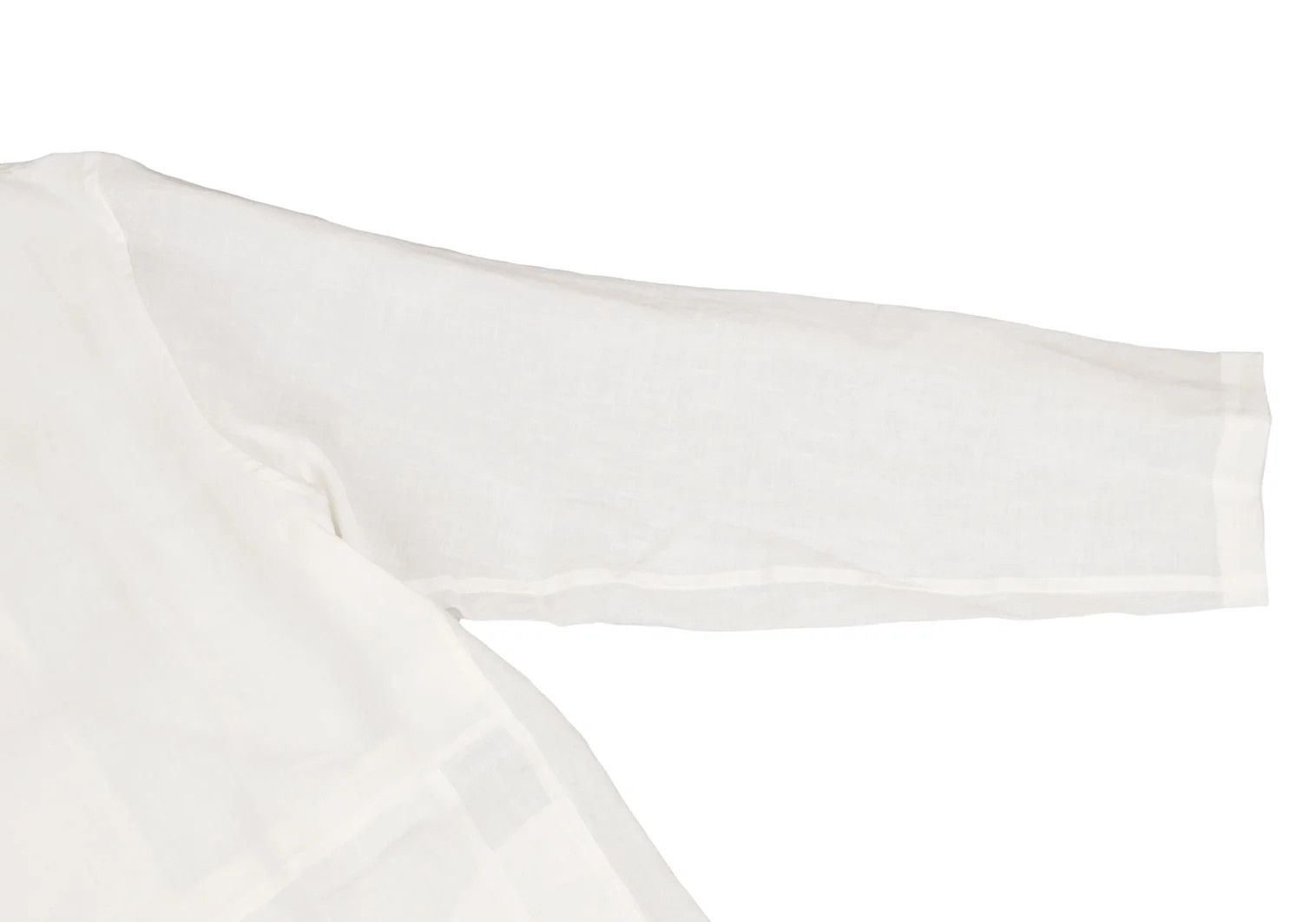 Yohji Yamamoto Yohji Yamamoto Linen Front-Panel Long Jacket Size US S / EU 44-46 / 1 - 9 Thumbnail