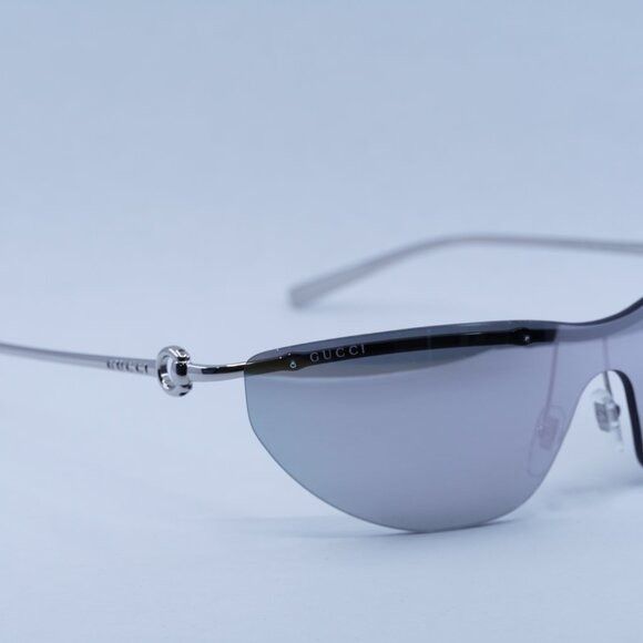 Gucci 🕶️ New Gucci GG1700S 002 Sunglasses - Silver Frame Size ONE SIZE - 10 Thumbnail