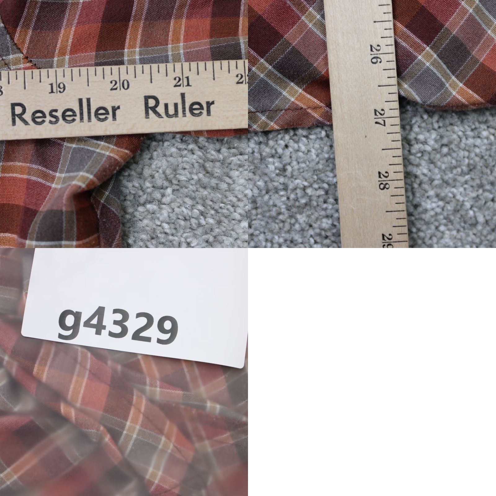 Royal Robbins Royal Robbins Shirt Women L Red Plaid Collar Button-Up Long Sleeve Vintage? No (adjusted) Size L / US 10 / IT 46 - 9 Thumbnail