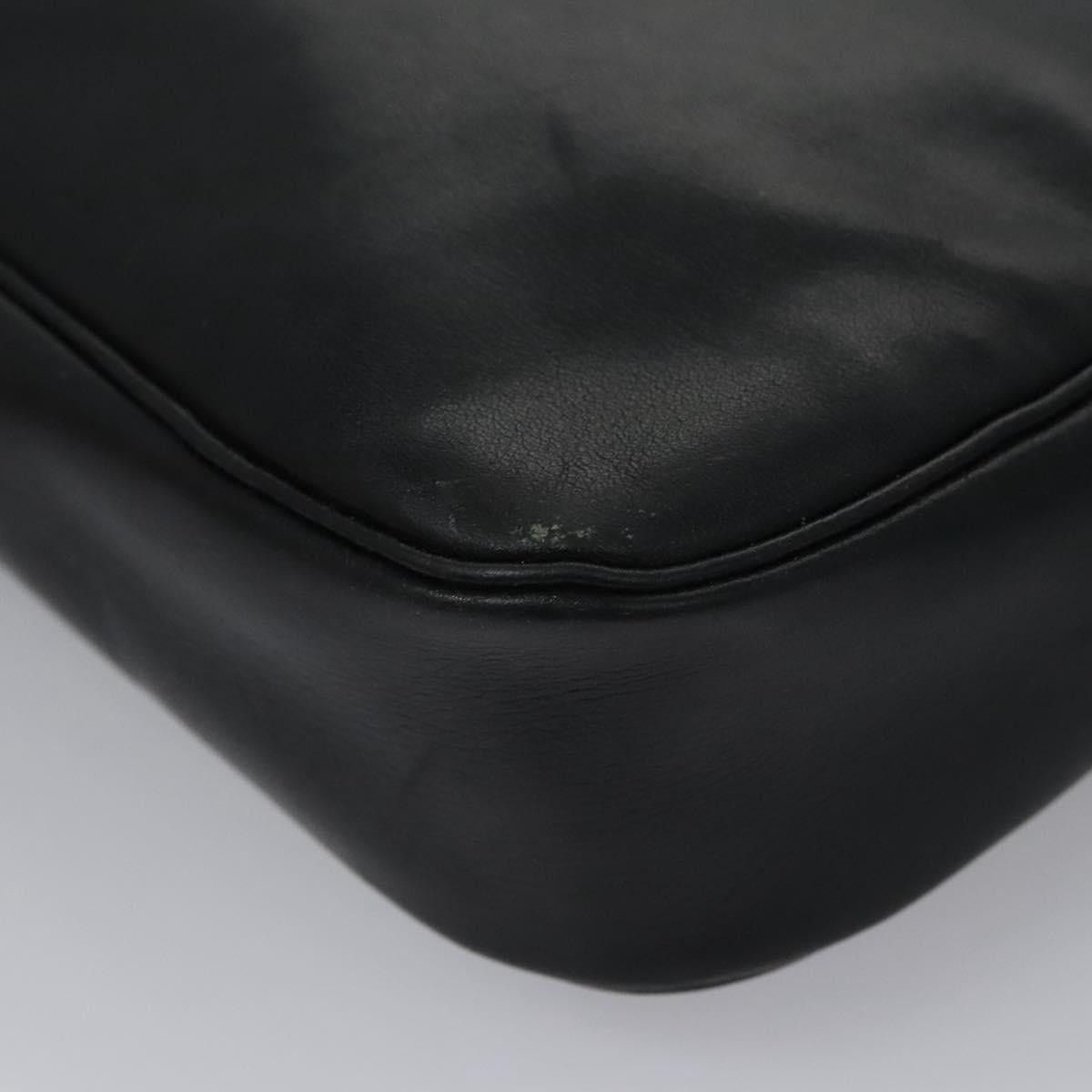 Dior DIOR Shoulder Bag Leather Black Gold Size ONE SIZE - 13 Thumbnail