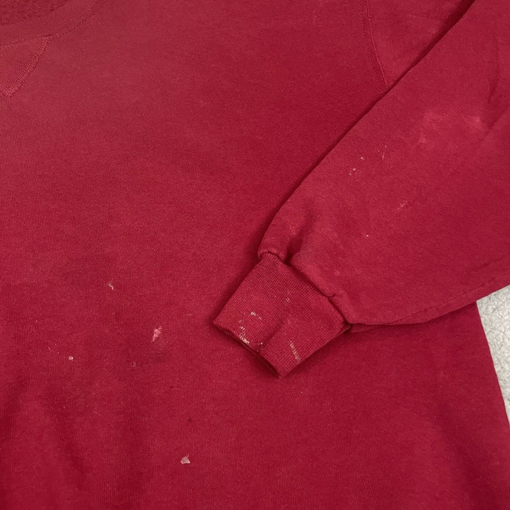 Russell Athletic VINTAGE Russell Athletic Sweatshirt Adult L Red Crewneck Fleece VTG Pullover Logo Mens Size US L / EU 52-54 / 3 - 5 Thumbnail