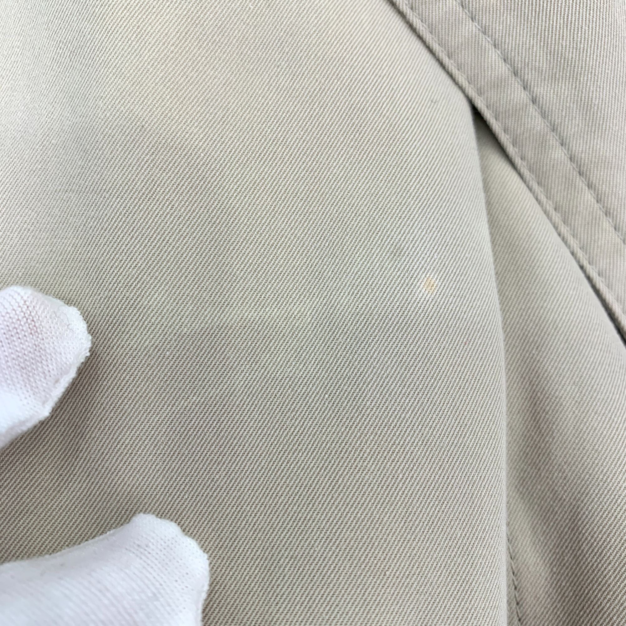 Burberry Burberry Womens Beige Double-Breasted Trench Coat 34 XXS Bel Size XXS / US 00 / IT 34 - 4 Thumbnail
