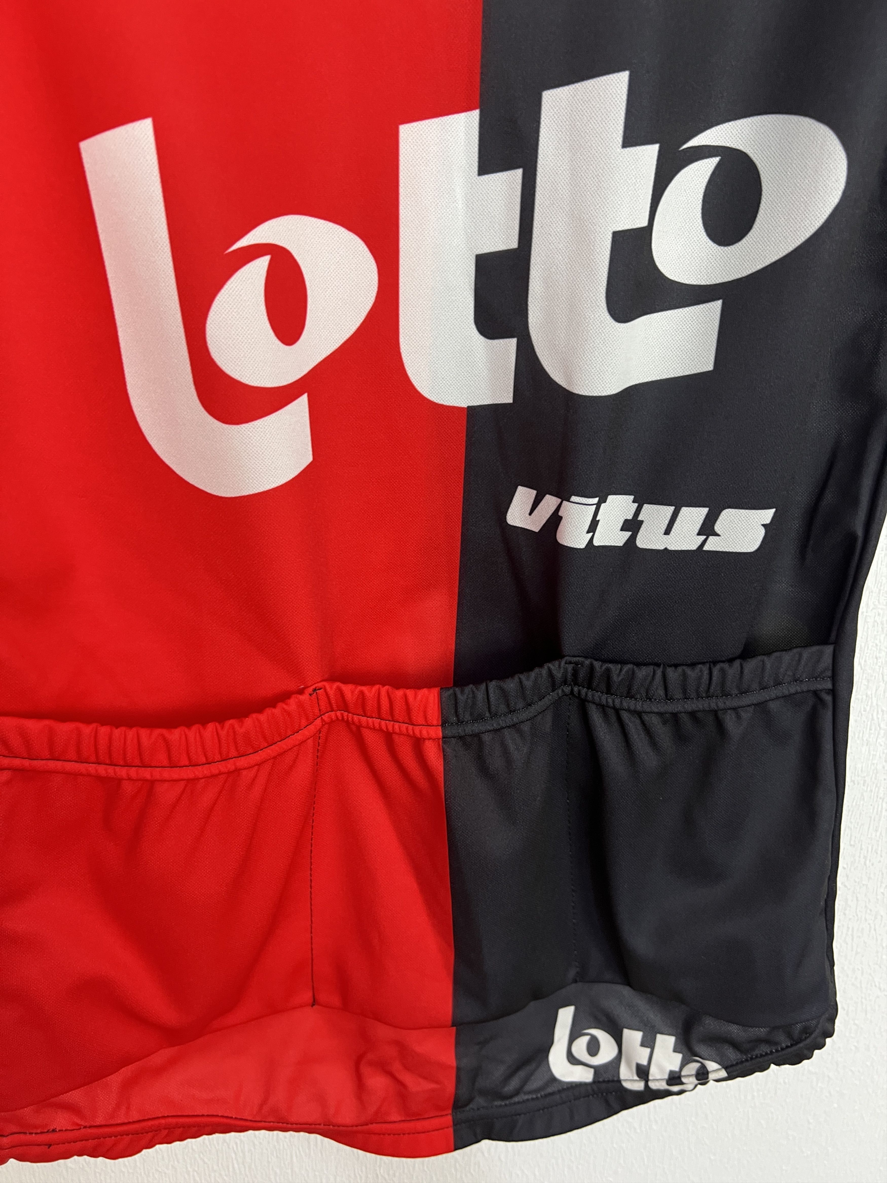 Vintage Isoglass Biemme Echo Team Jersey Cycling Shirt Lotto Trikot Size US XL / EU 56 / 4 - 11 Thumbnail
